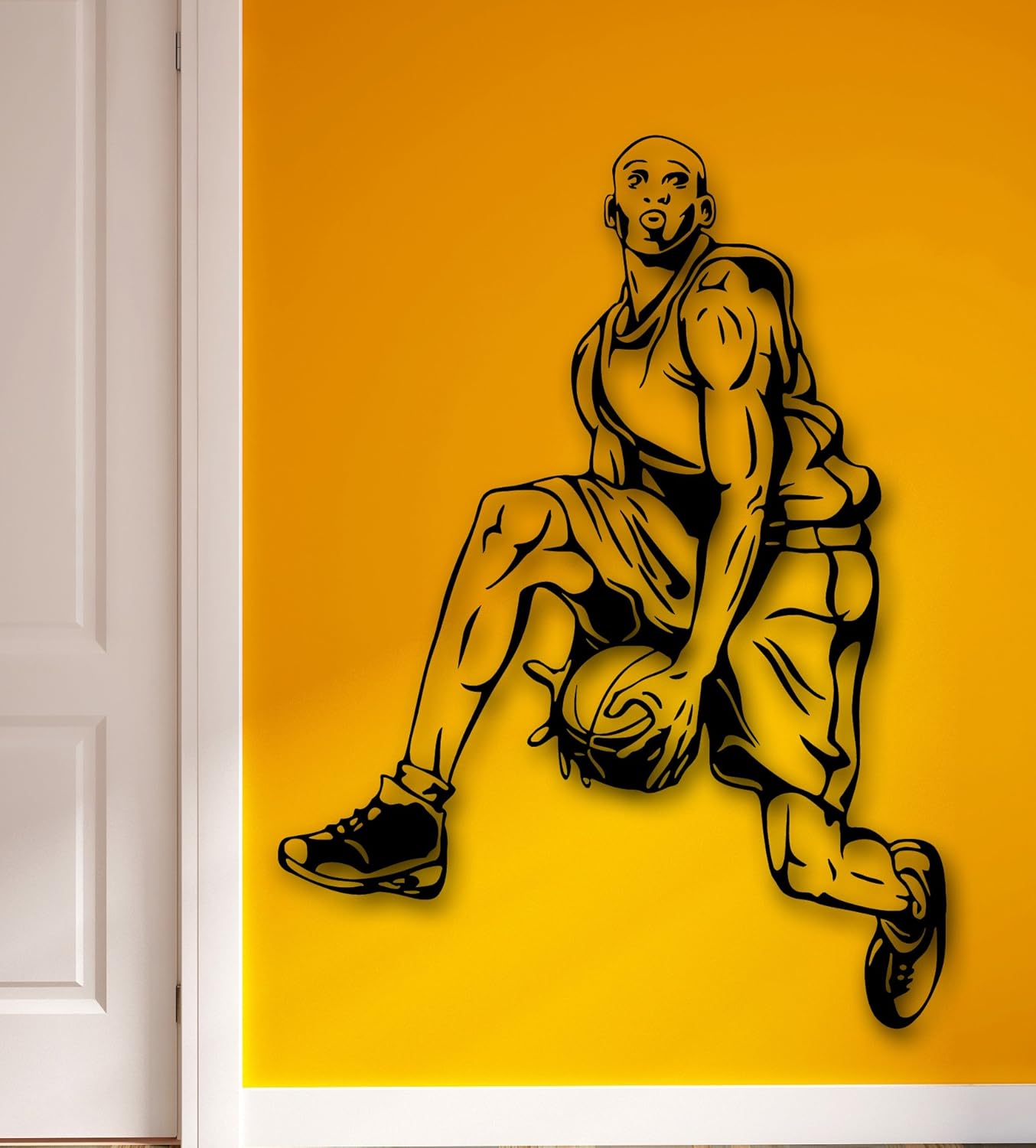 Wall Stickers Vinyl Decal NBA Basketball Player Sports (ig1754)