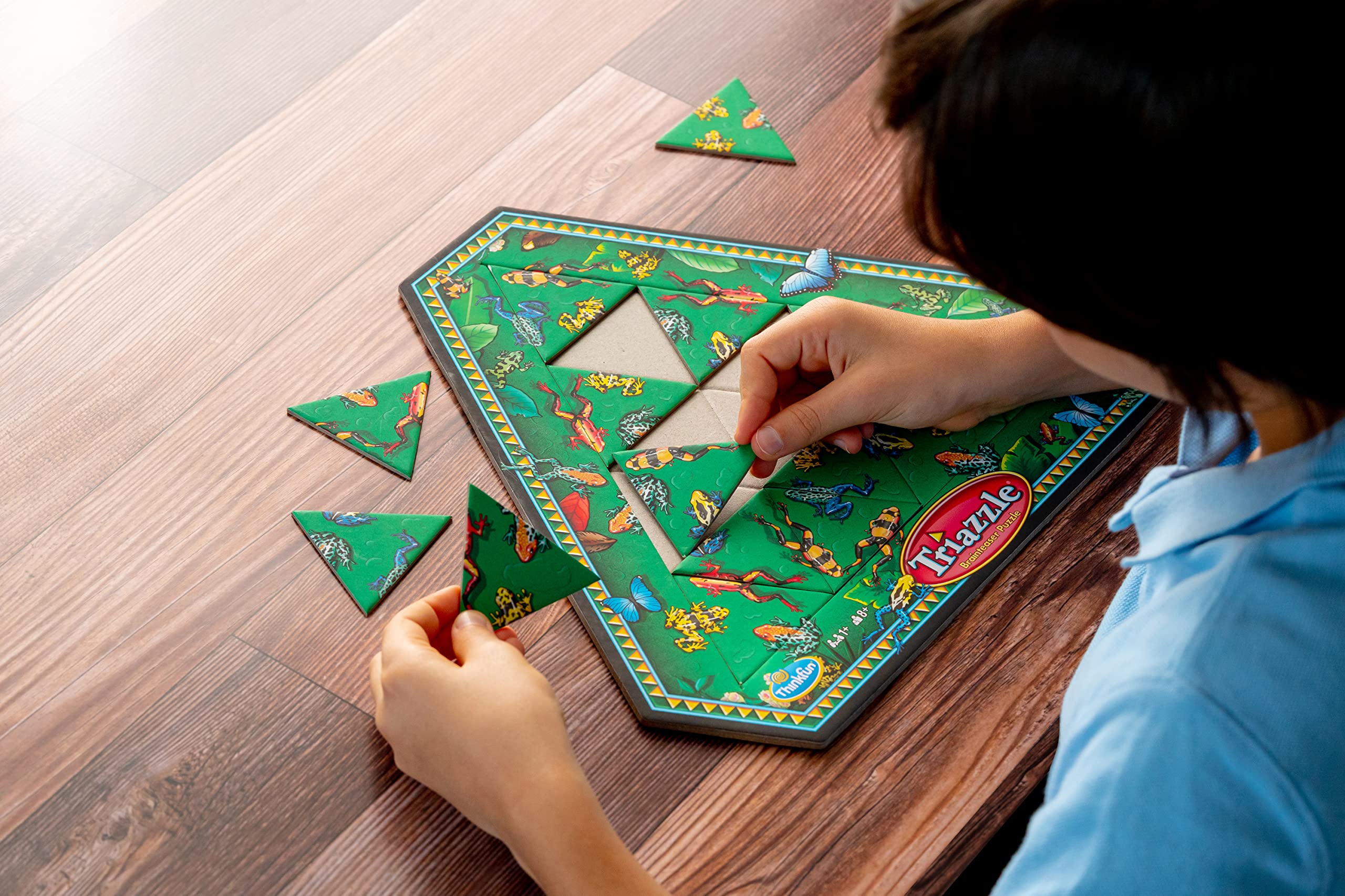 ThinkFun – Triazzle Rane – Gioco Di Logica E Rompicapo, A Partire Da 8 Anni – Sfida La Mente Con I Triangoli - 6