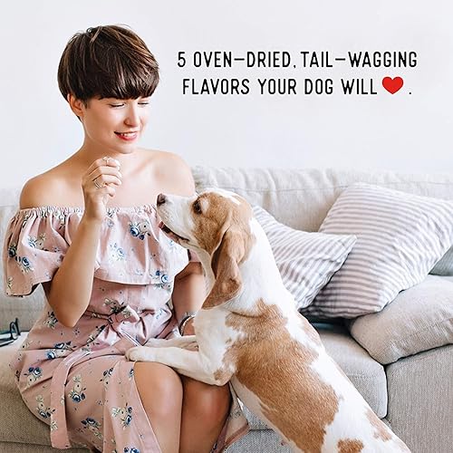 Miniatura 6 de Farmland Traditions Dogs Love Jerky - Golosinas para perros, paquete variado de cecina premium para perros con pollo, carne de res y pavo, bolsa de