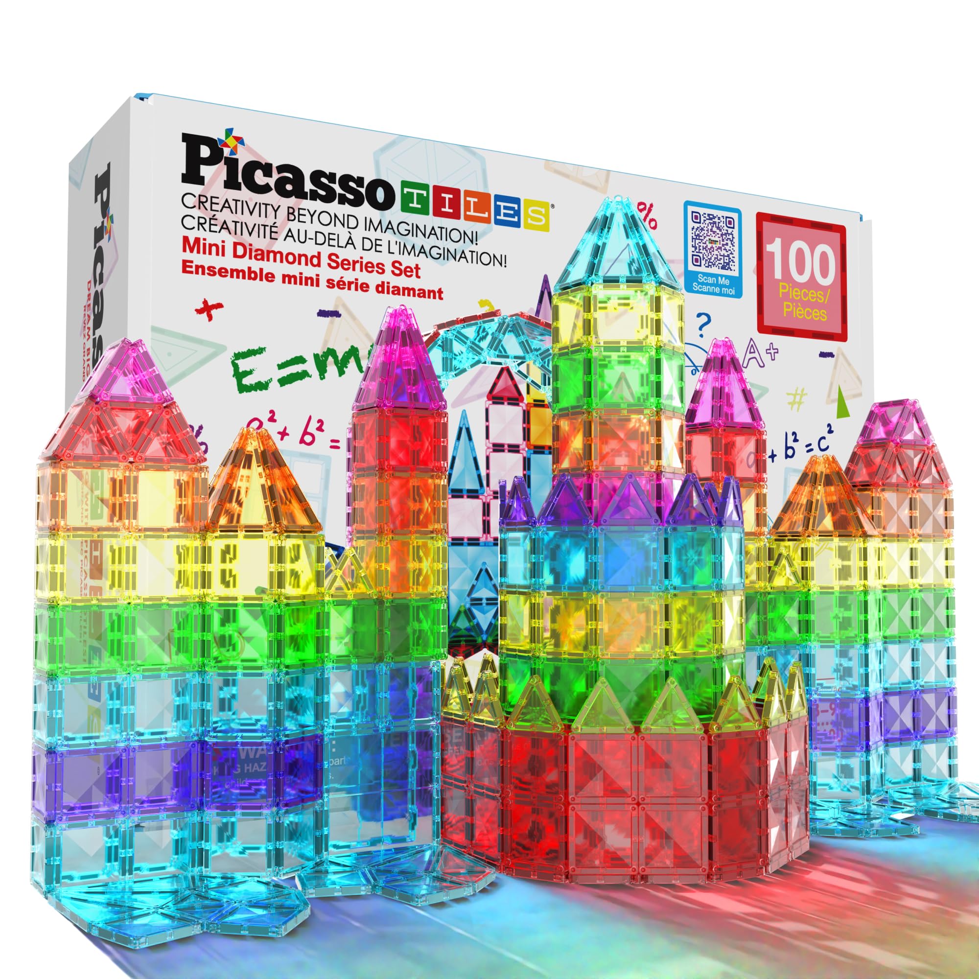 Set De Construcción Magnético PicassoTiles Con Sonido Interactivo - Juguete Educativo STEM, Para Imaginación Y Habilidades Motoras