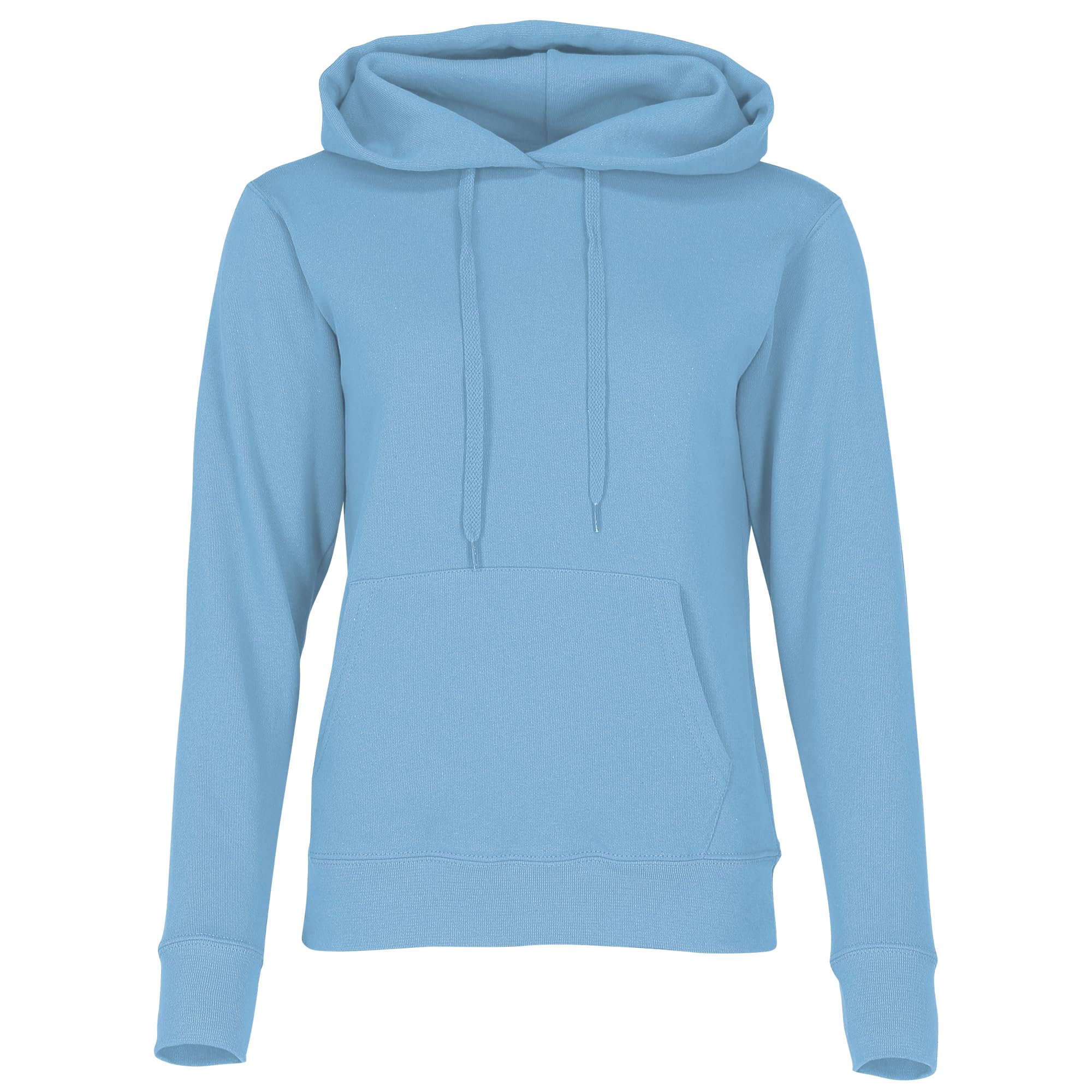 Tommy Jeans BLOCKED CROPPED - Felpa con cappuccio - deep sky blue/blu