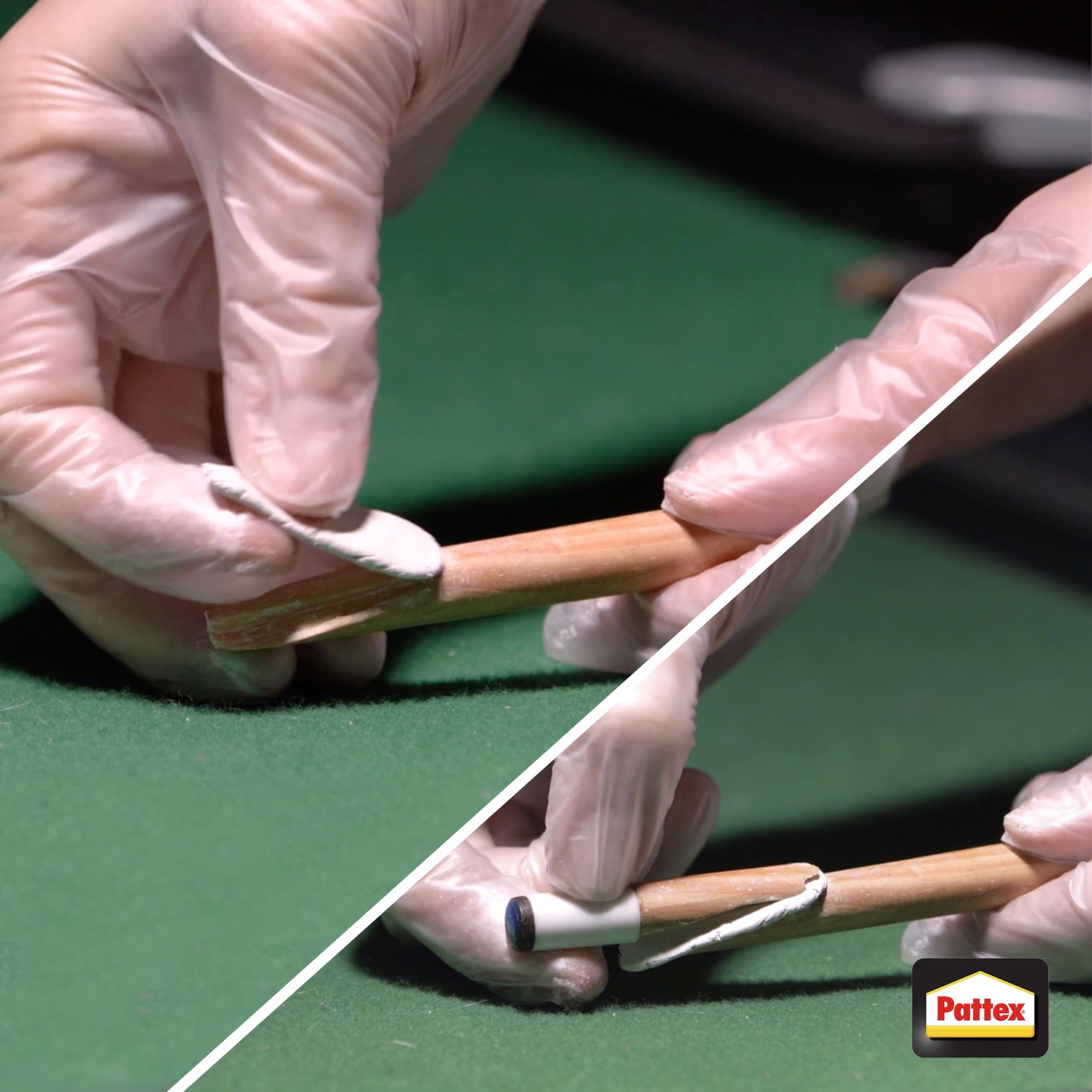 Pattex Riparatutto Express Aquastop, Colla Epossidica Bicomponente Resistente all’Acqua, Resina Epossidica Sigillante Ideale per Riparazioni, Colla Bicomponente Adatta per Diversi Materiali, 48 g