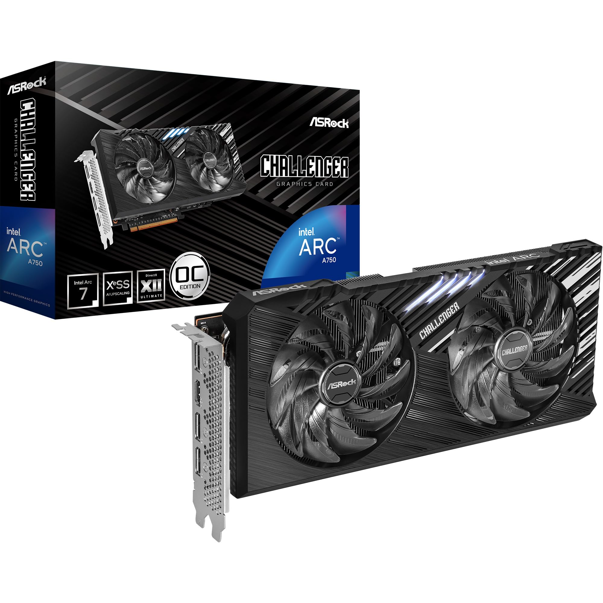 グラフィックボード・グラボ・ビデオカード ASRock A750 CLD 8GO Amazon.com: ASRock Intel ARC A750 Challenger D 8GB OC, 8GB