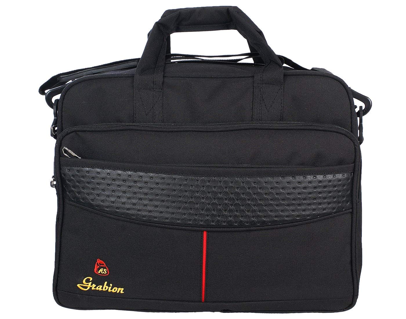 Black Mirror Polyester/Foam Office/Messenger Bags for Men and Women 80-EXLP (Black)