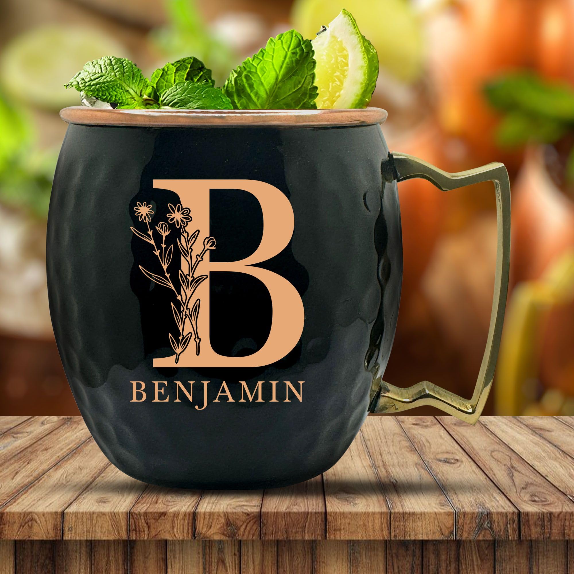 バーベキュー・調理用品 ANARCHOMOUMTAINEERS (for Cup & Mug) Amazon.com: Personalized Custom Copper Moscow Mule with Hammered