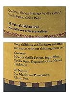 Vista 4 de Blue Cattle Trucking Co. Paquete gourmet de vainilla mexicana - Pasta de vainilla y miel de vainilla, paquete de 2