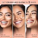 FACES CANADA Date Night Glow Trio | Strobe Cream - Peach (18ml) + Hydra Matte Foundation - Rose Ivory (18ml) + Comfy Matte Wow Liquid Lipstick - Cocoa Crush (3.8ml) | Illuminating & Glowing Makeup Kit gallery image