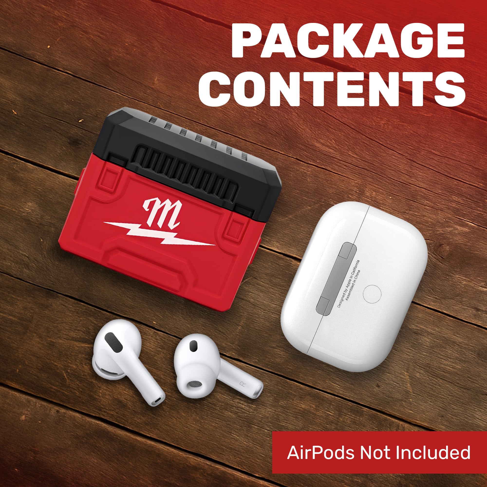 Amazon.com: Airpod Pro 3 Case for Milwaukee Packout – Durable