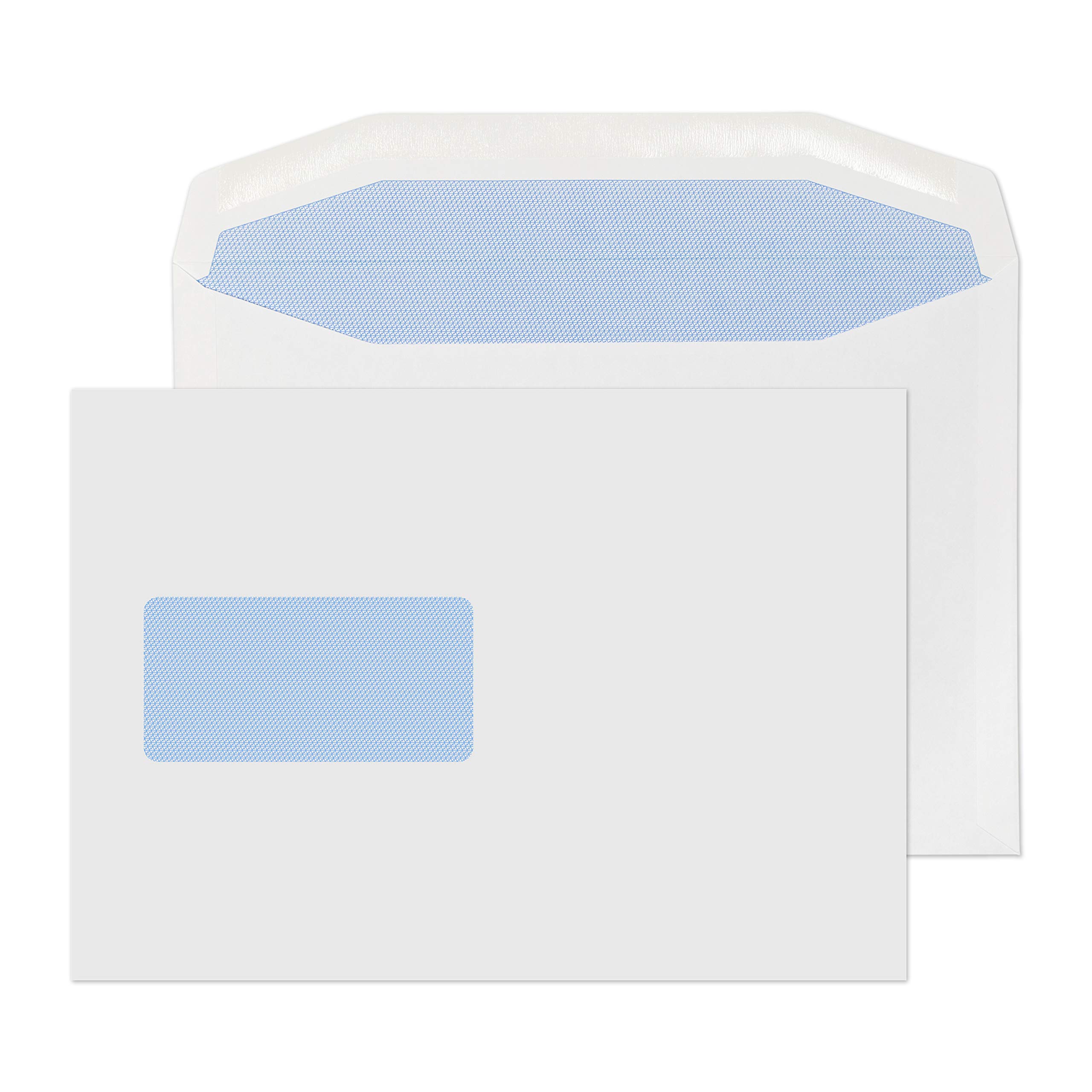 Blake Purely Everyday C5 162 x 229 mm 90 gsm Outside Side Seams Mailer Gummed Window Envelopes (3708) White - Pack of 500