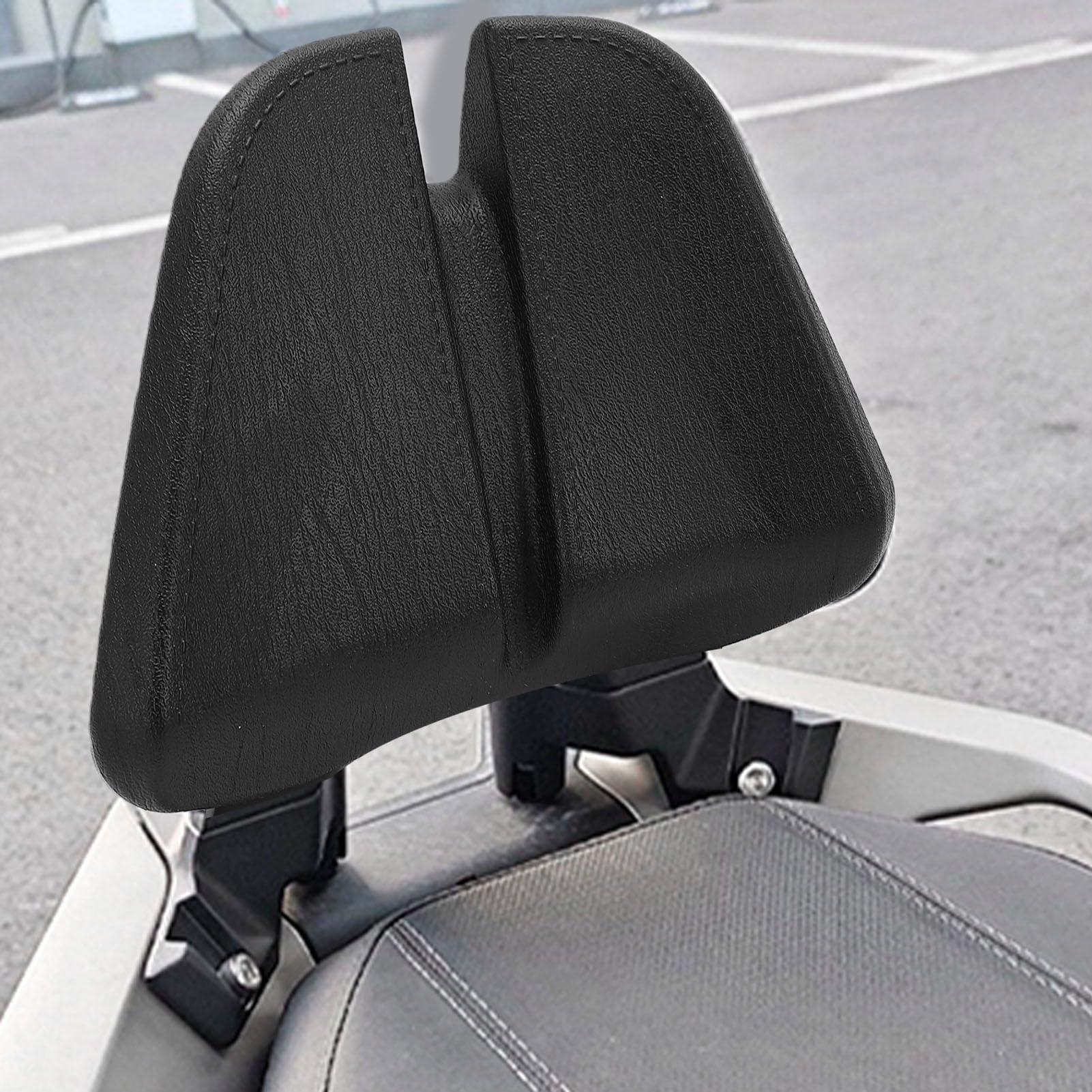 Aramox Schienale Passeggero Sissy Bar per Moto Schienale Posteriore in Lega di Alluminio con Cuscino in Spugna Design Ad Alta elasticità per la Sostituzione dei Motociclisti 368G 2024 2025 2026