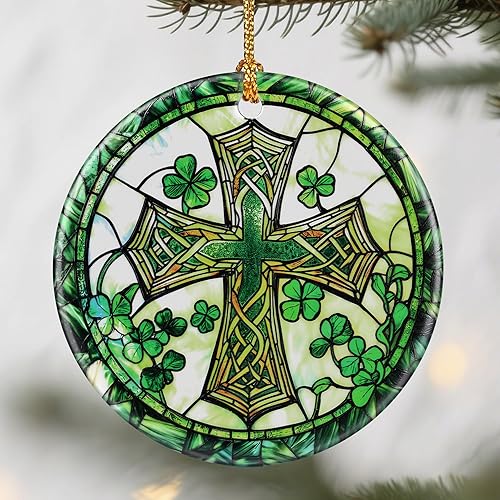 Miniatura 24 de Adorno de cerámica de elefante, regalo de recuerdo de elefante para árbol de Navidad, adorno para amantes de los animales