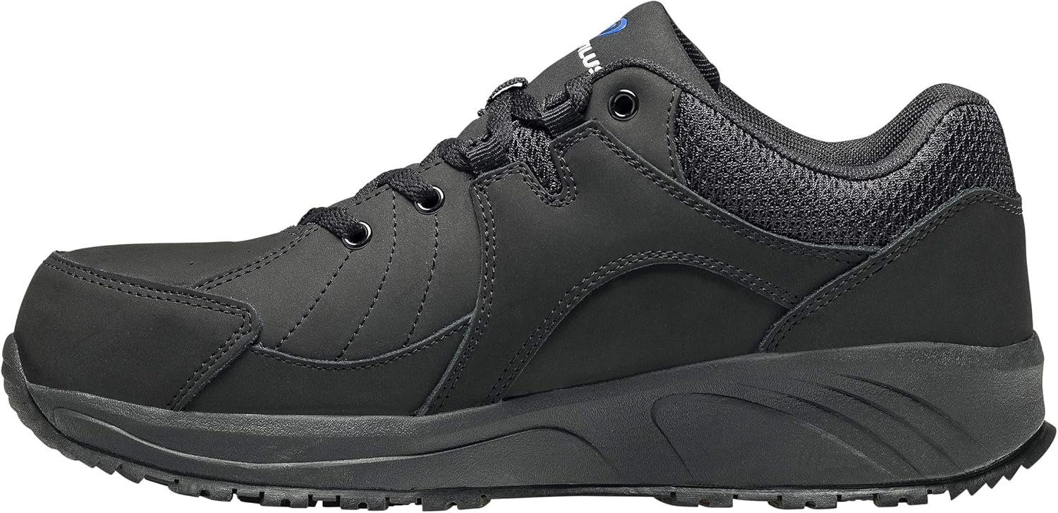 Nautilus Safety Footwear Womens Guard Oxford, Black, 8