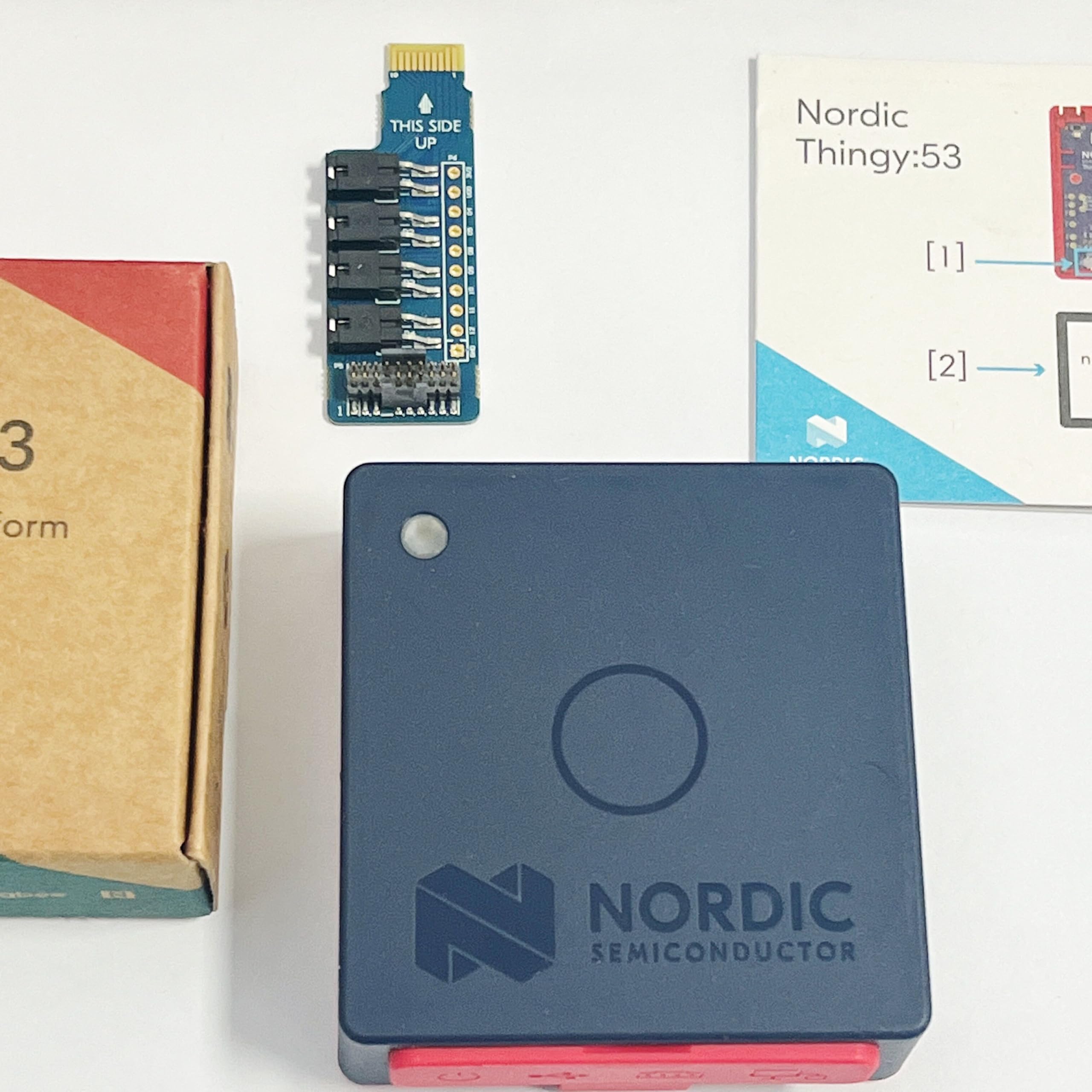 THINGY53 Development Boards & Kits - ARM Multi-Sensor prototyping Platform multiprotocol Radio for Bluetooth Low Energy, Thread and Zigbee and Support for Embedded Machine Learning