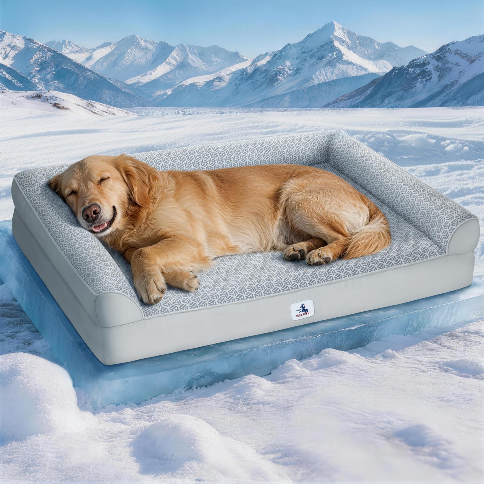 Welfibr Cooling Dog Bed