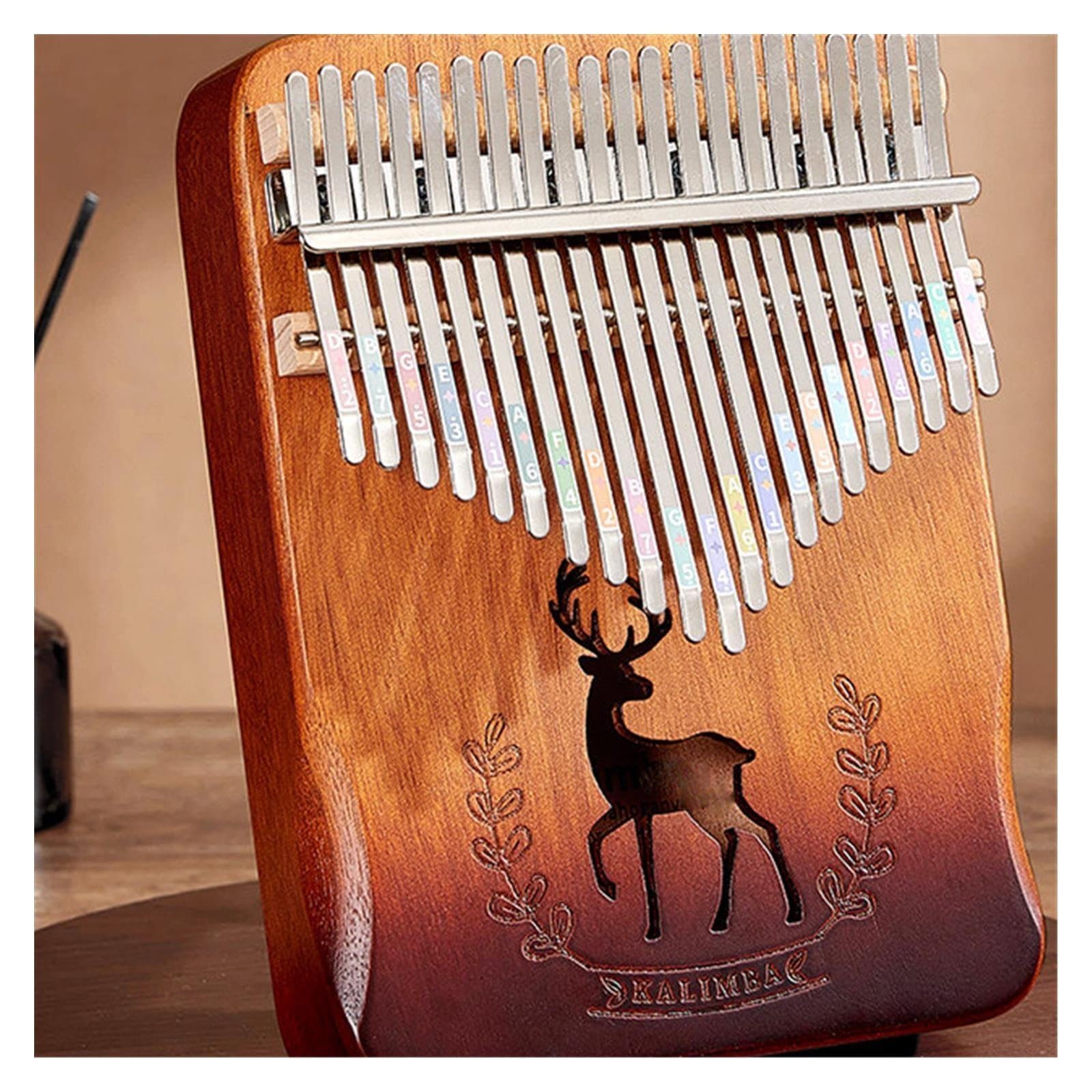 Przenośna Kalimba 21-nutowa Kalimba Gradientowa