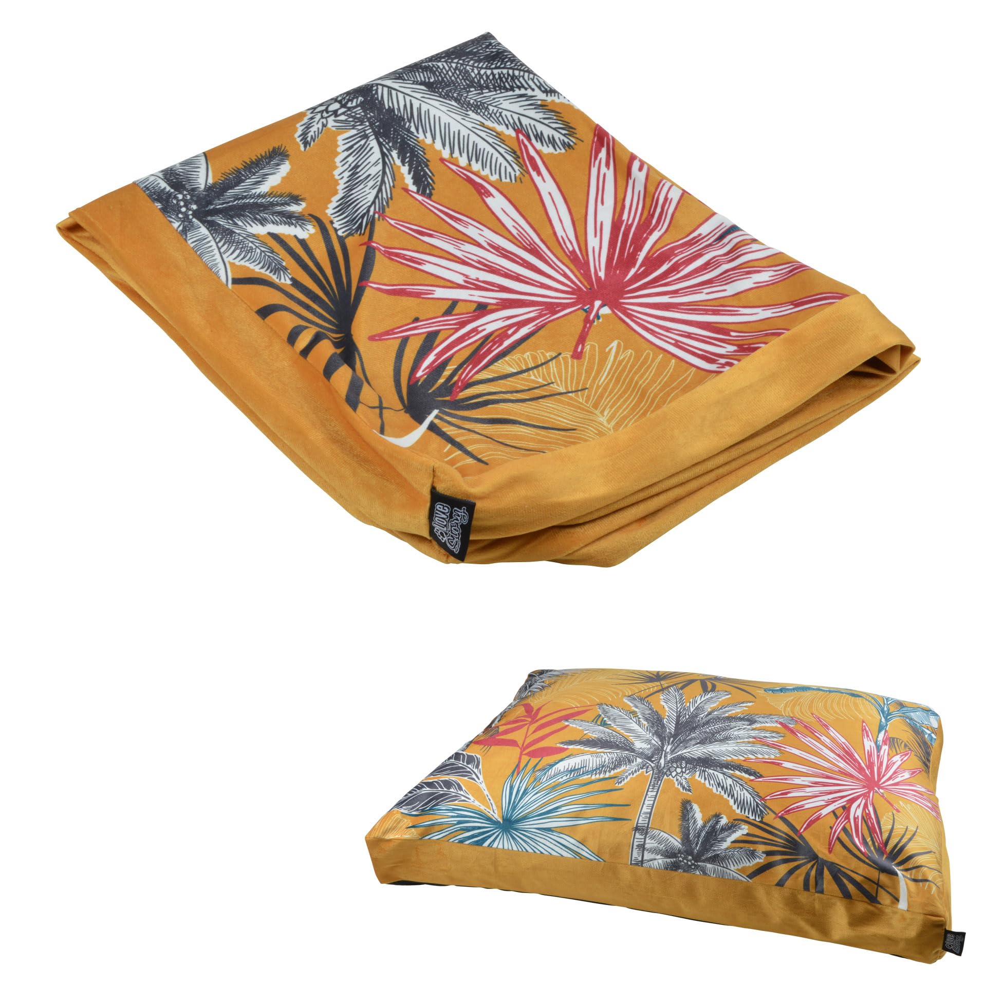Love Story, Cushion Cover Rectangular Polyester Velvet 100 x 70 cm Mix & Match Lodge