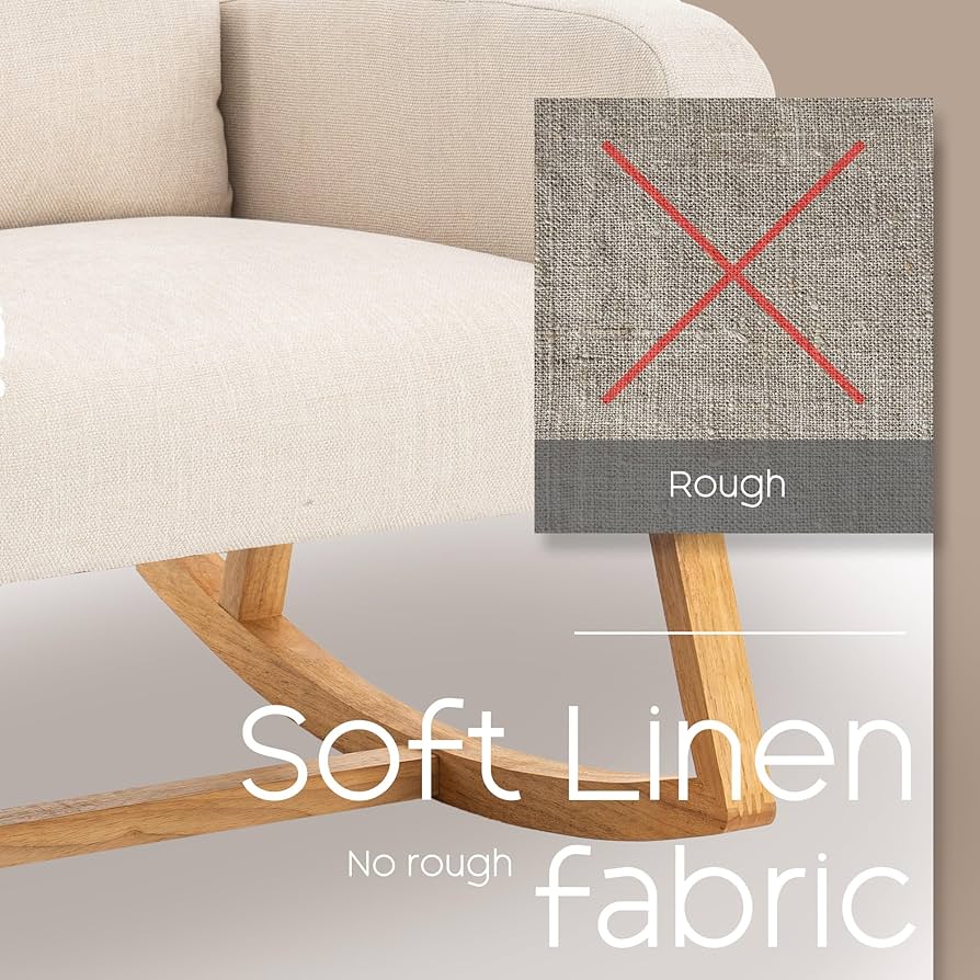 Amazon.com: YUUIJOAA Rocking Chair Nursery - Glider Modern