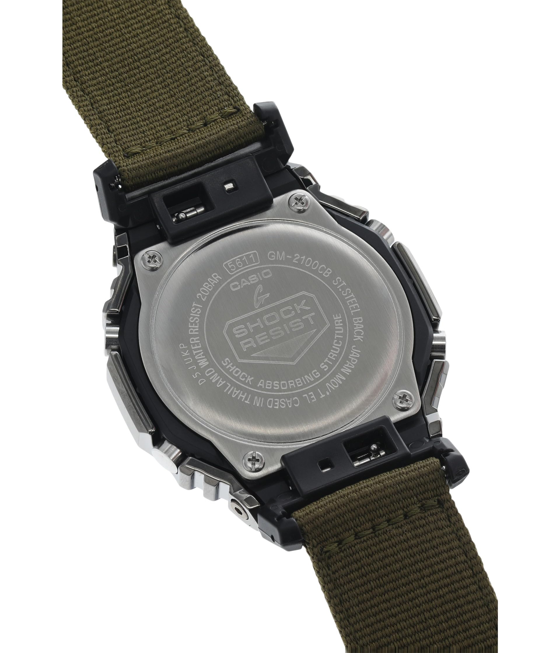 Amazon.com: G-Shock GM2100CB-3A Green One Size : Clothing, Shoes