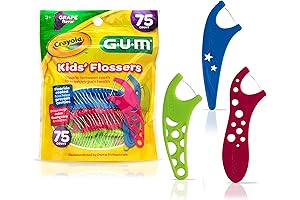 Crayola Kids Flossers with Fluoride