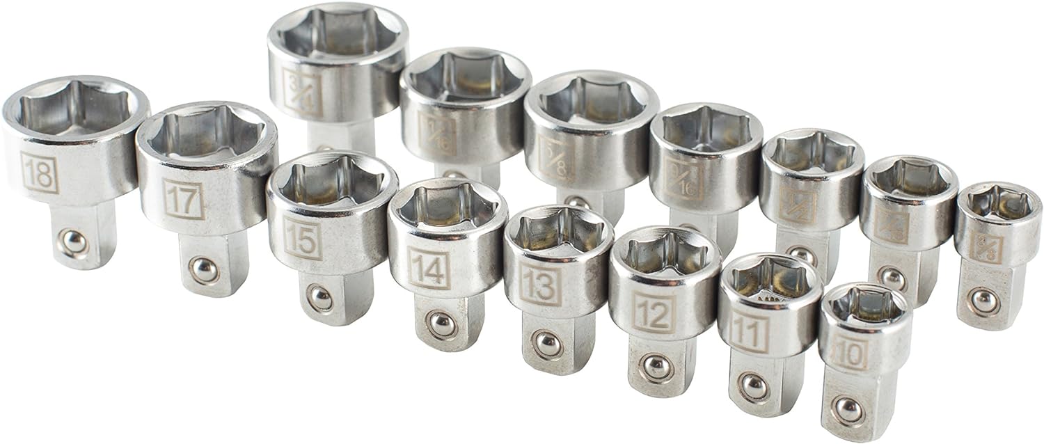 Cheapest 🛒 Tite-Reach 3/8 Drive Low Profile Socket Set, Chrome,