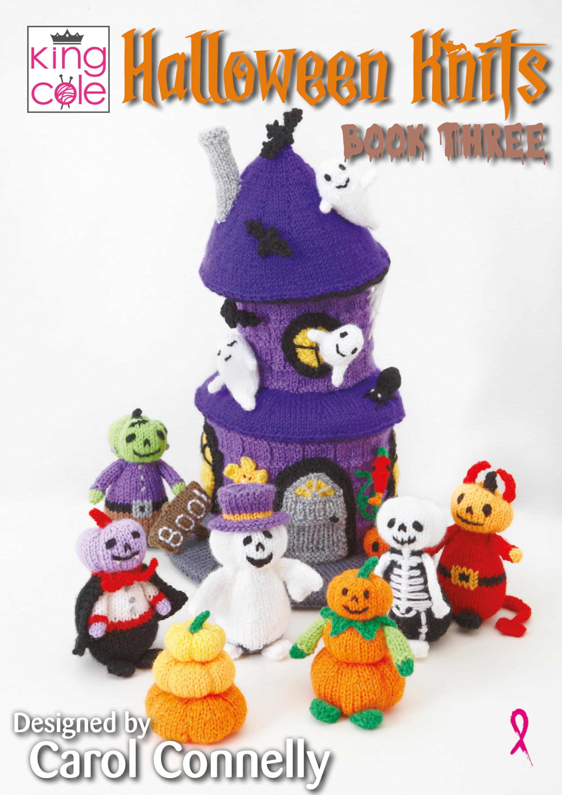 Halloween Knits Book 3 Season of the Pumpkins Knitting Pattern King Cole