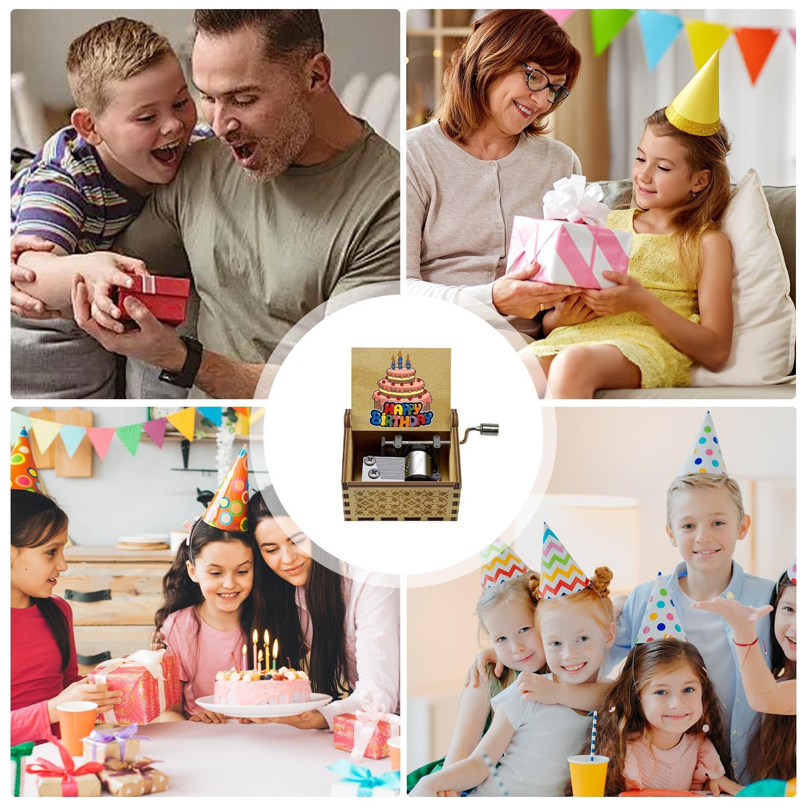 Amazon.co.jp: 彫刻された木製オルゴール - クラシックオルゴール 彫刻