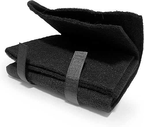 Miniatura 2 de Nispira Prefiltro de repuesto universal de carbón activado compatible con Hunter PermaLife, HEPAtech, QuietFlo purificador de aire. Tamaño 27 x 16