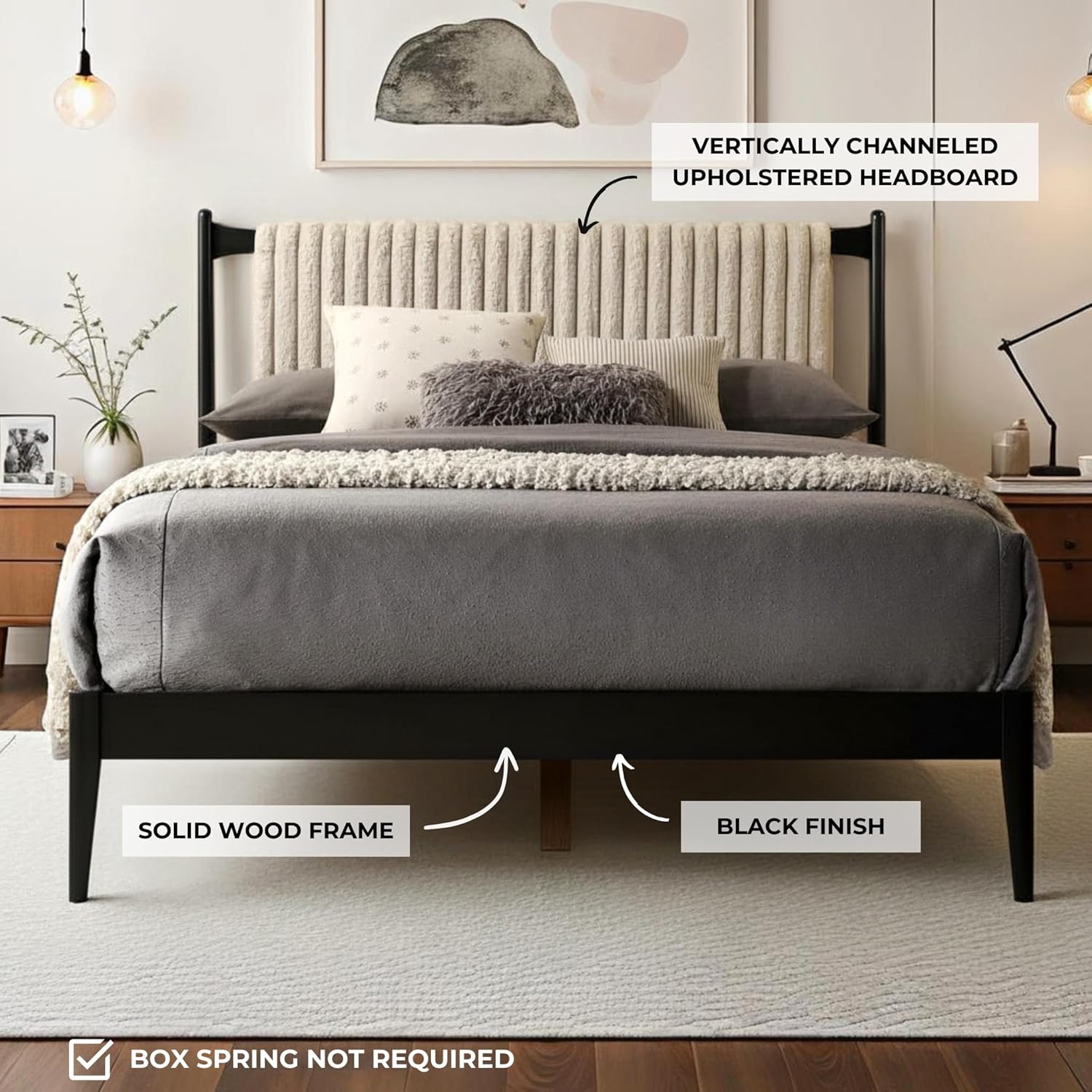Omax Decor Ella Bed Features