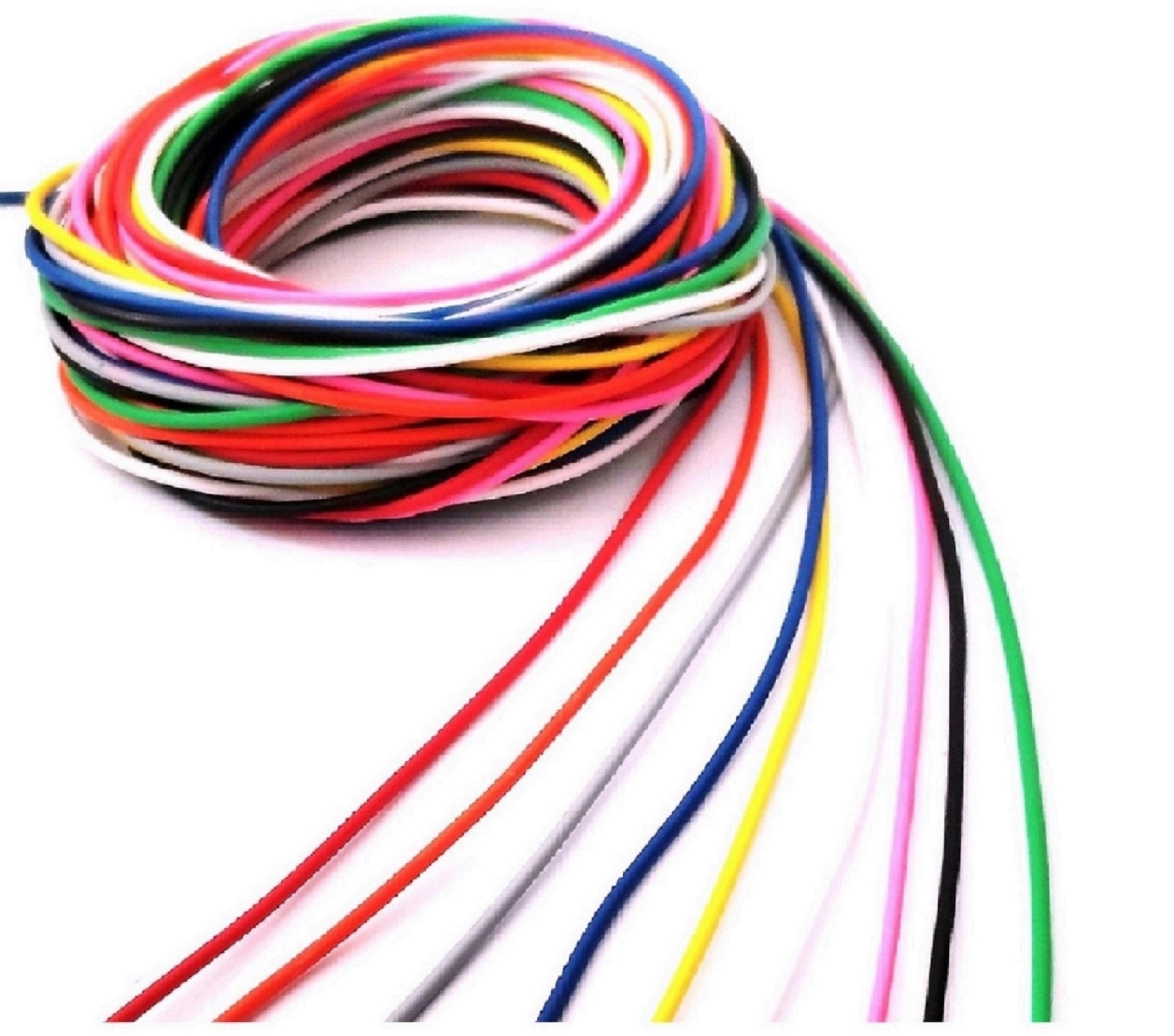 Steko (27 Meters) Combo Of 9 Color Multi Strand Hookup Wire 14/36 DC Wire Cable For Multipurpose Use Electronics Works, DIY Science Projects, Hobby Kit (14 Thread 36 Gauge) (B0CW1WBRV1) Amazon Price History, Amazon Price Tracker