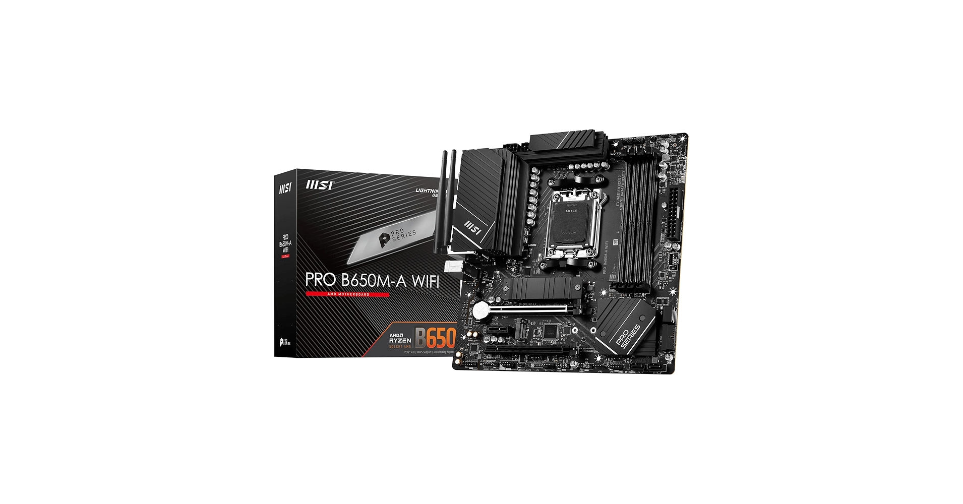 Amazon.com: MSI PRO B650M-A WiFi Motherboard AMD B650 Socket