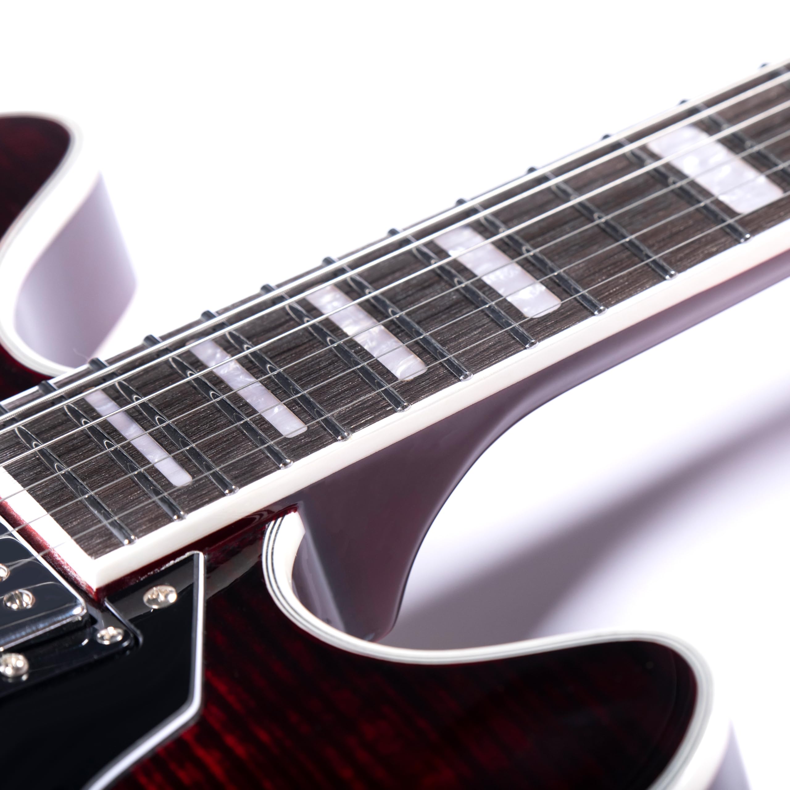 Amazon.com: GROTE Jazz Electric Guitar Semi-Hollow Body