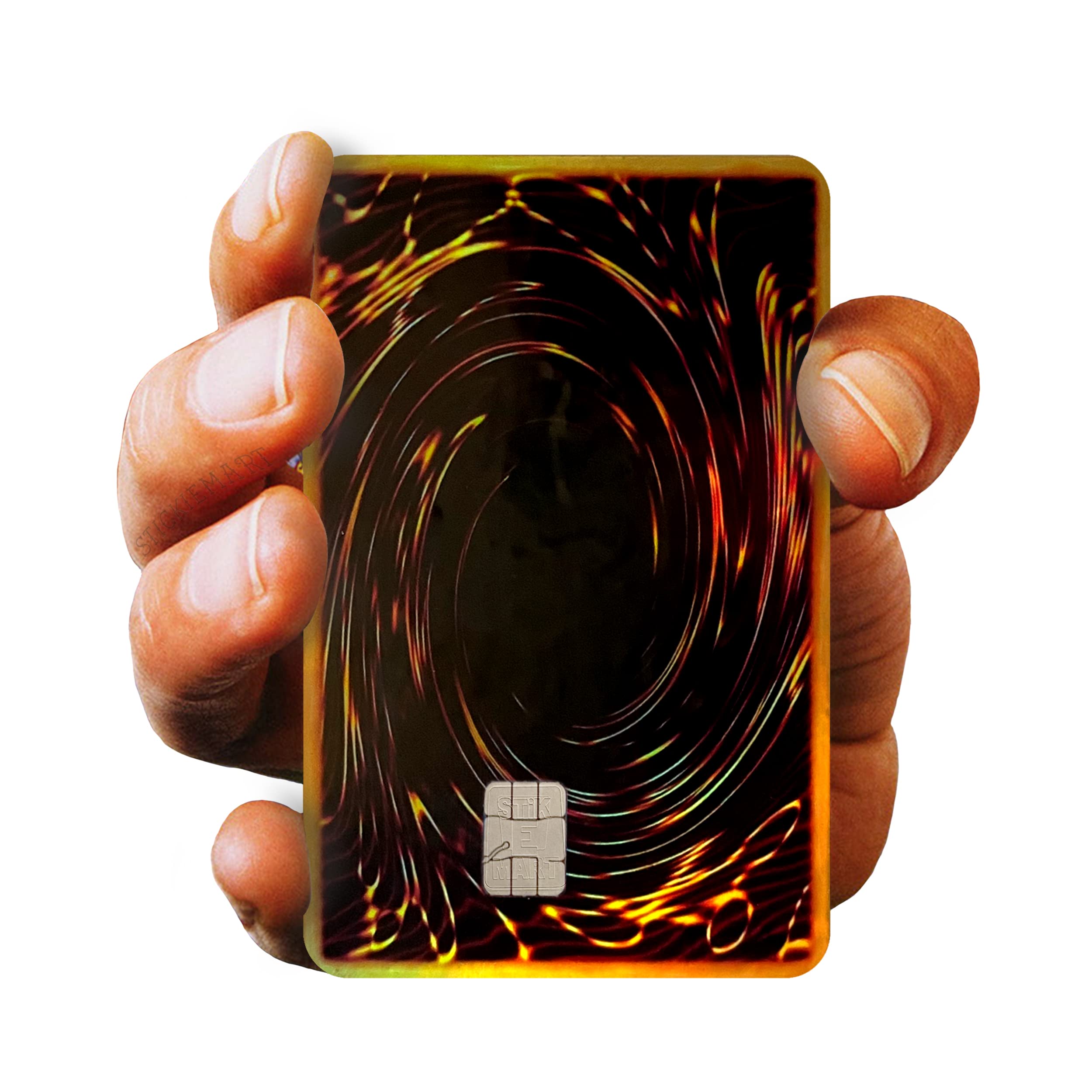 Amazon.com: STICKIEMART Holographic Anime Trading Card skin cover. DEBIT |CREDIT|TRANSIT|CARDS w/EZ Applicator included! : Electronics