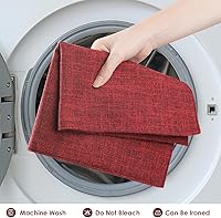 Vista 132 de Faux Leather Placemats and Coasters Set of 2, Round Leather for Dinner Table Mats Heat Resistant Non-Slip Washable Insulation Coffee Mats Kitchen