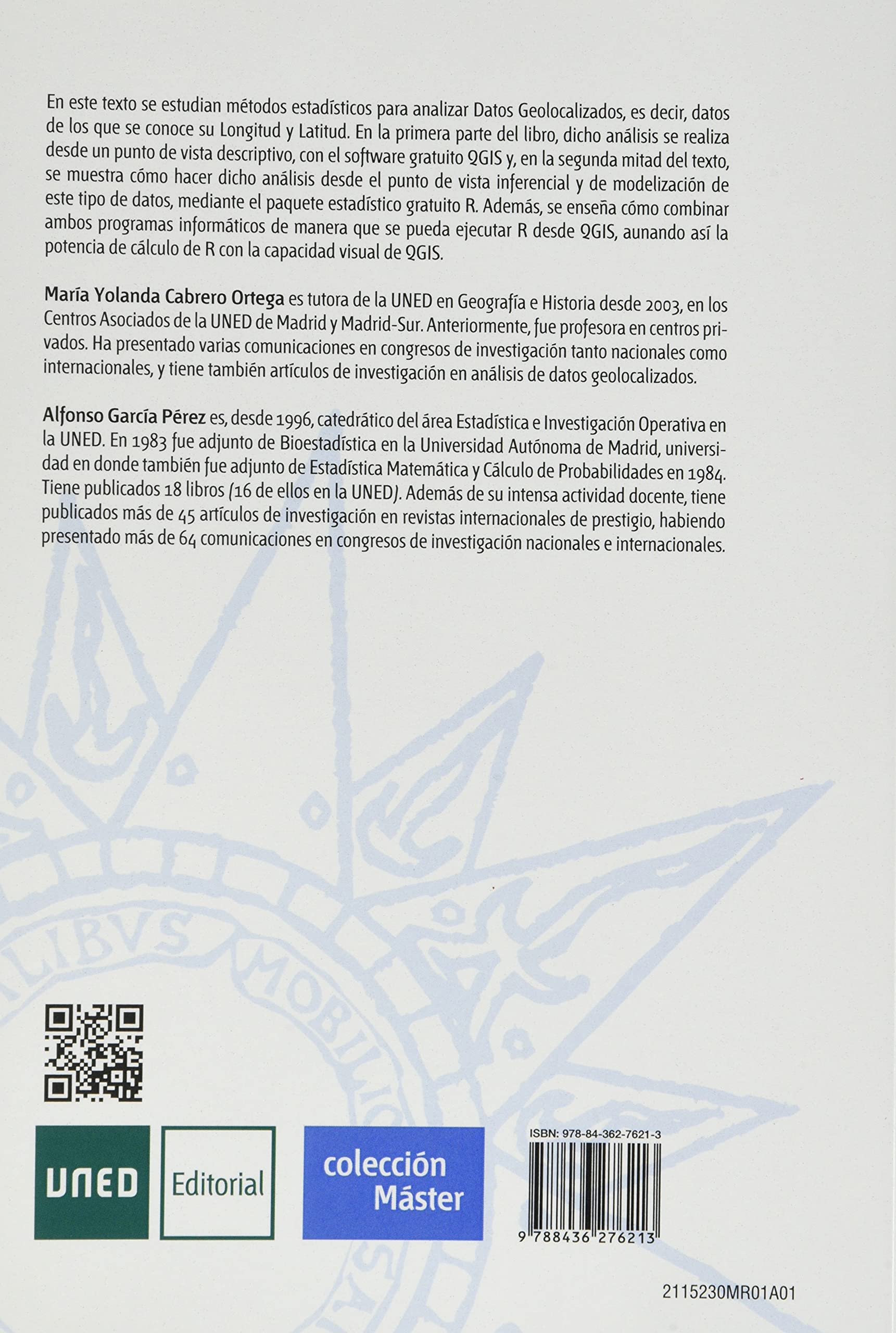 Análisis estadístico de datos espaciales con QGIS y R (MÁSTER)