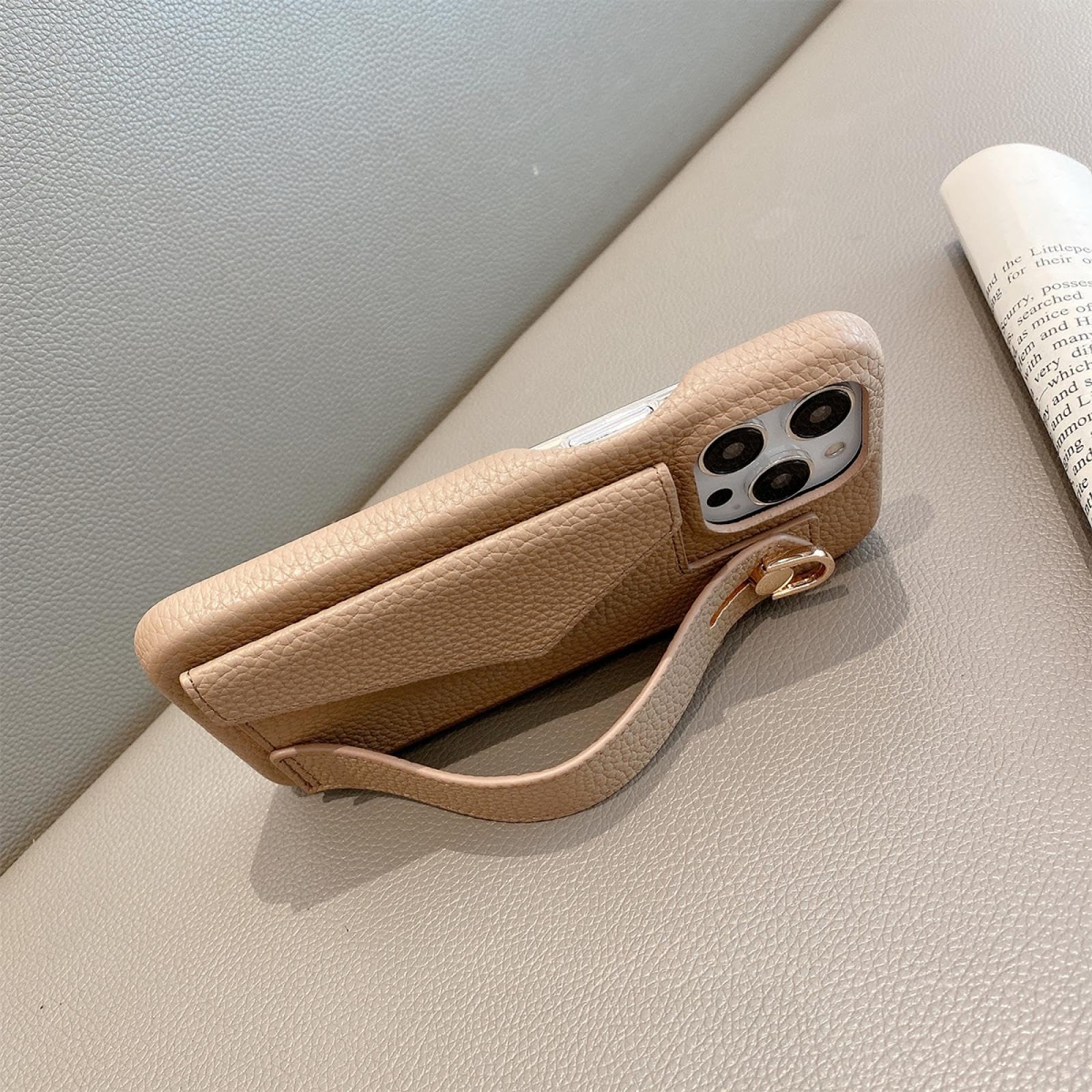 iPhone - nobori7235 RNOZX for iPhone 11 Pro Wrist Strap Wallet Leather Case