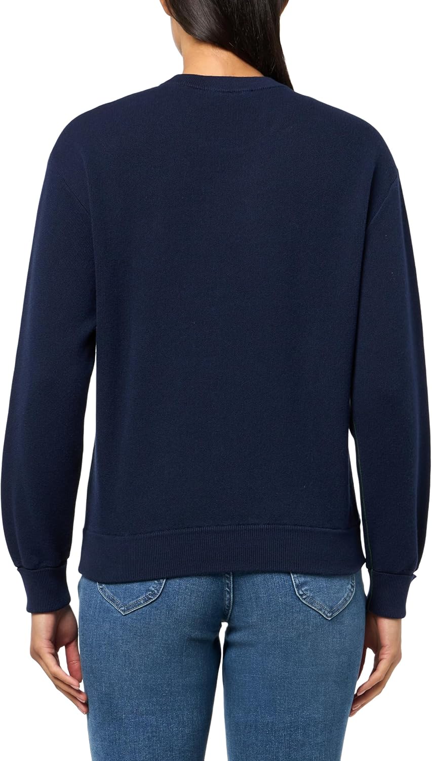 Lacoste womens Wool Blend Crewneck Sweater - Image 2