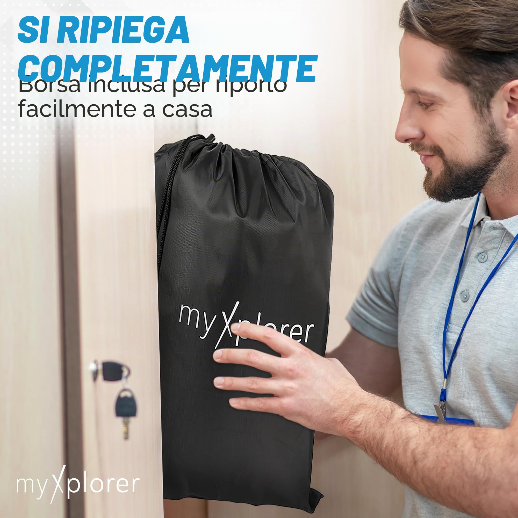 Organizzatore per sedile anteriore per furgone e auto con sacchetto termico, vano portaoggetti multi-scomparto, cinghia di trasporto imbottita, clip antiscivolo, 26 L (nero)