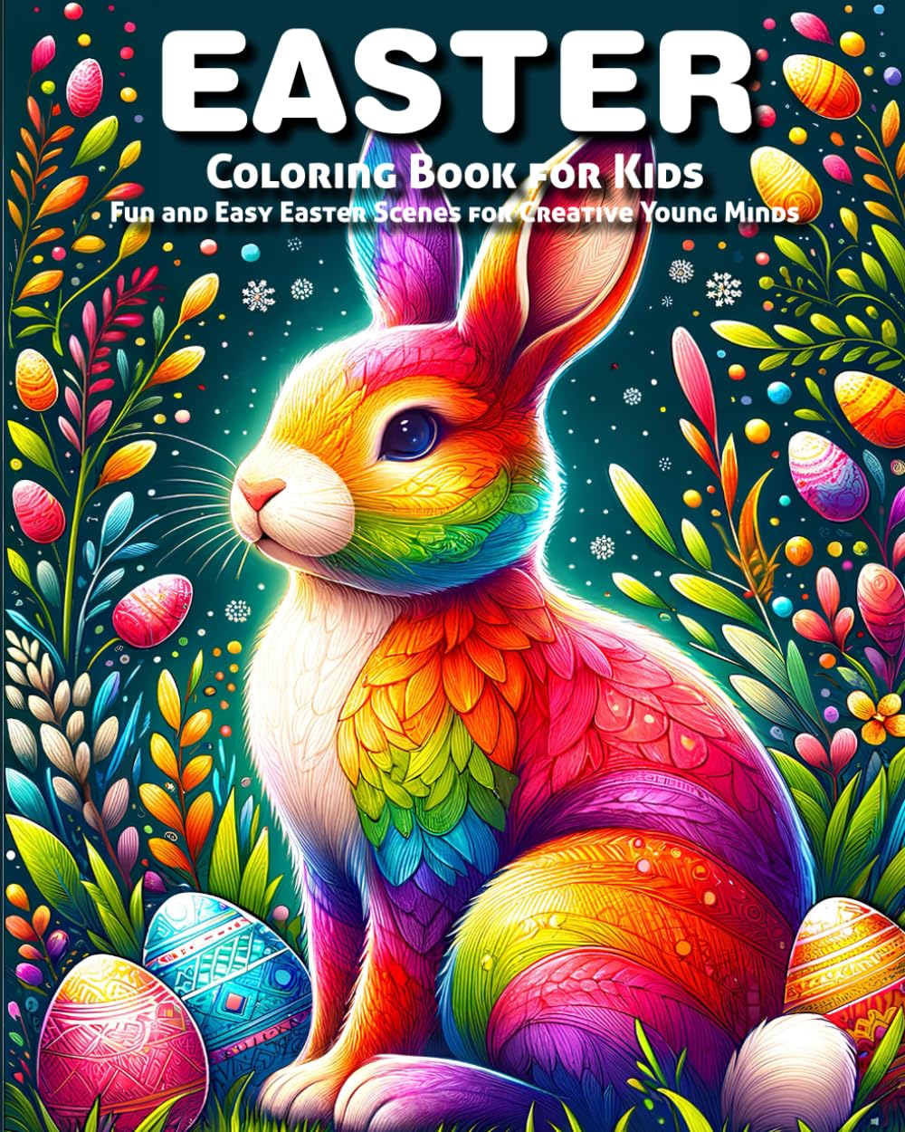 Easter Coloring Book For Kids: Fun and Easy Easter Scenes for Creative Young Minds (Coloring You Learn!)