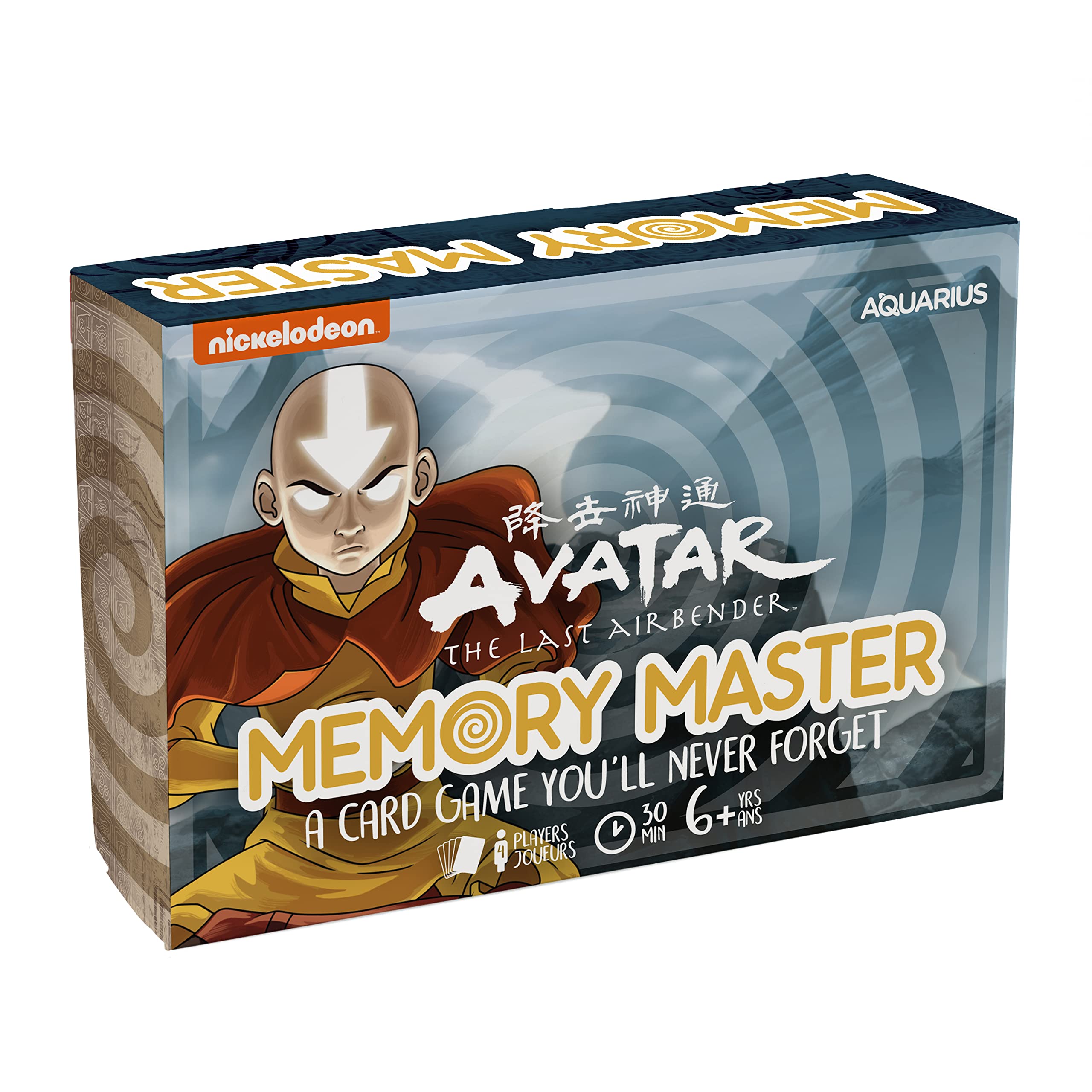AQUARIUS Avatar Memory Master Card Game - Fun Family Party Game for Kids, Teens & Adults - Entertaining Game Night Gift - Officially Licensed Avatar The Last Airbender Merchandise