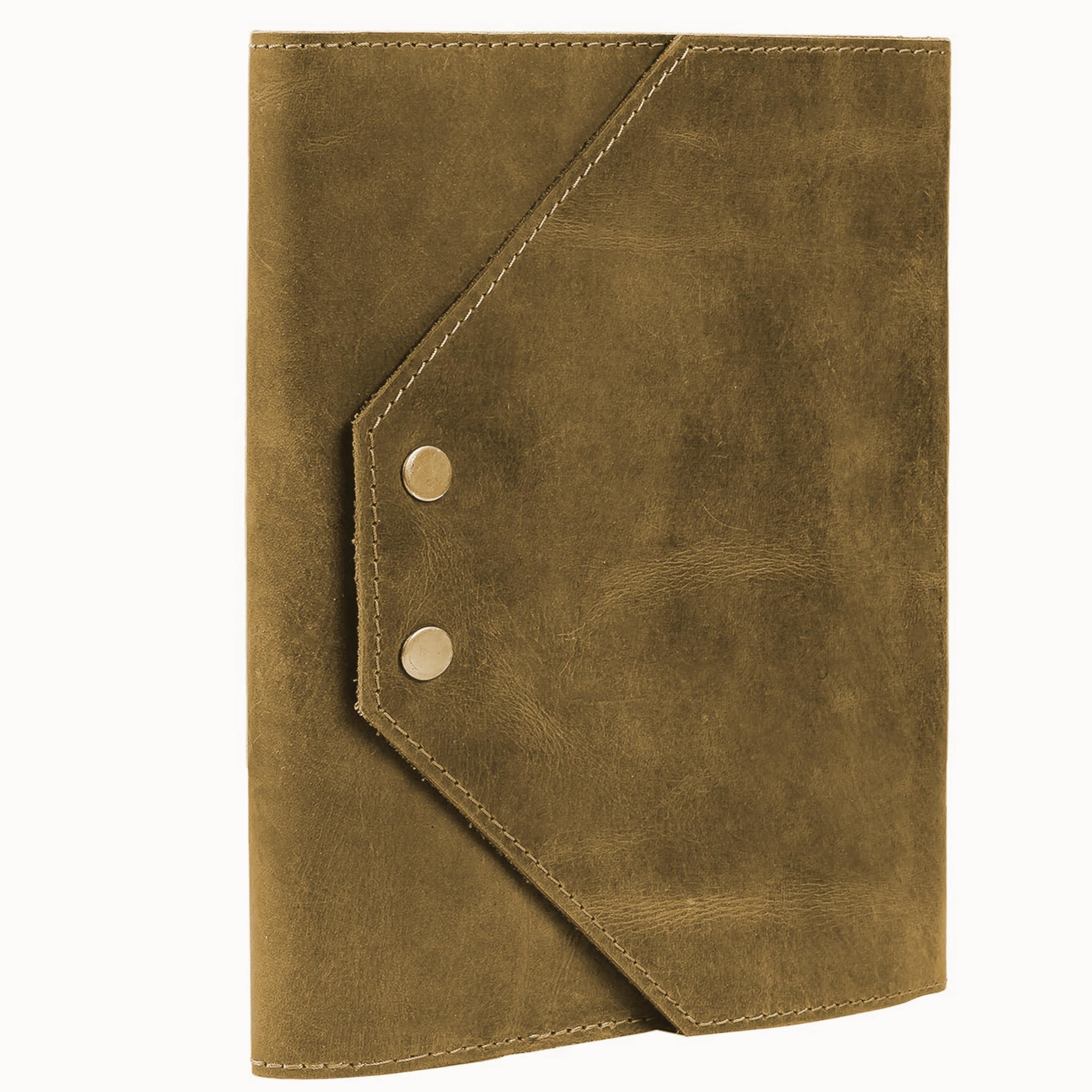VIMOKSHA Leather Journal, A5 Lined Paper Notebook with Leather Cover, Handcrafted Leather Journal Gift for Women & men
