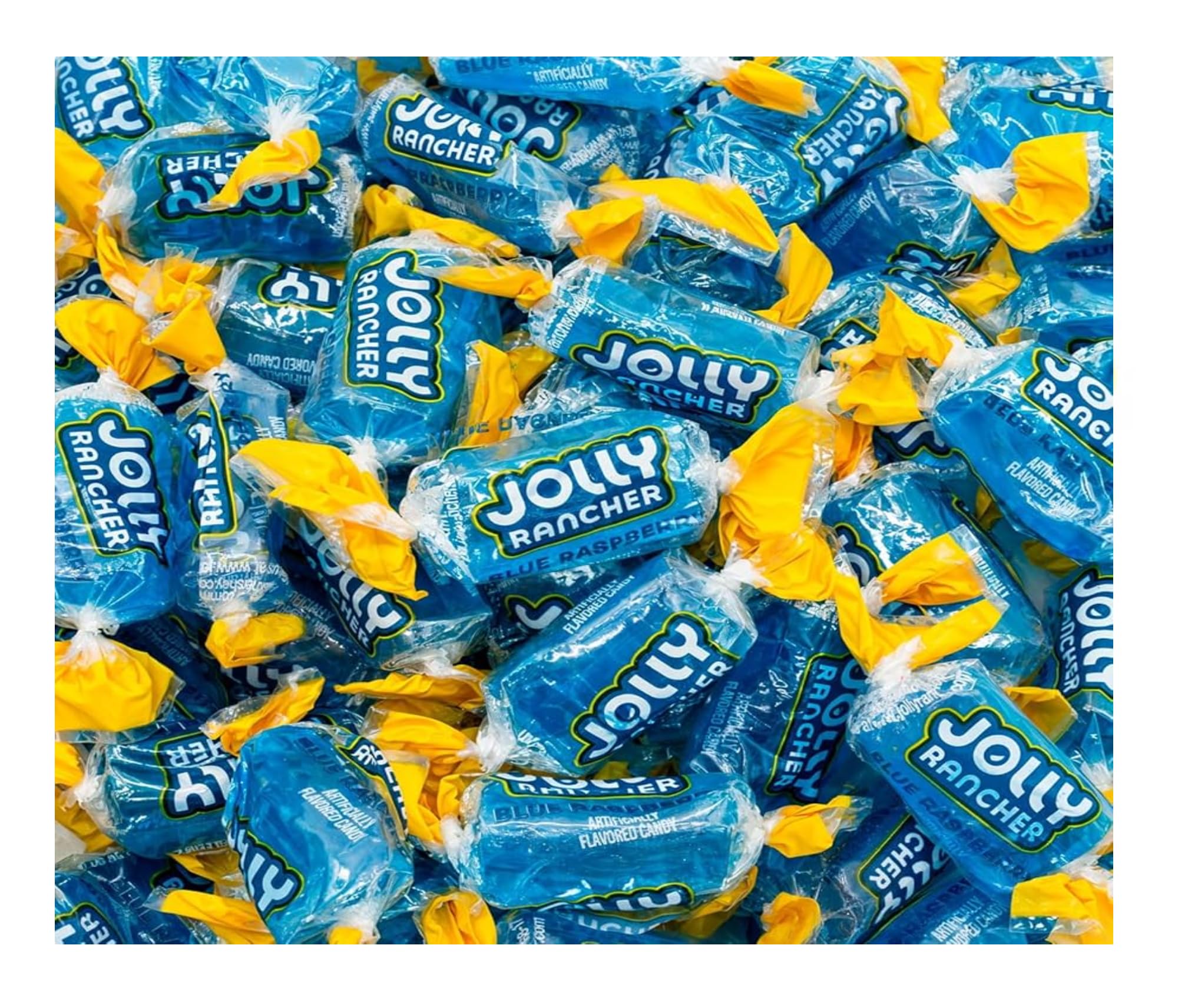 Jolly Rancher Blue Raspberry - Pack of 3 Bags - 7 oz Bags - Perfect for Sharing with Others - Sweet Treat Anywhere and Anytime