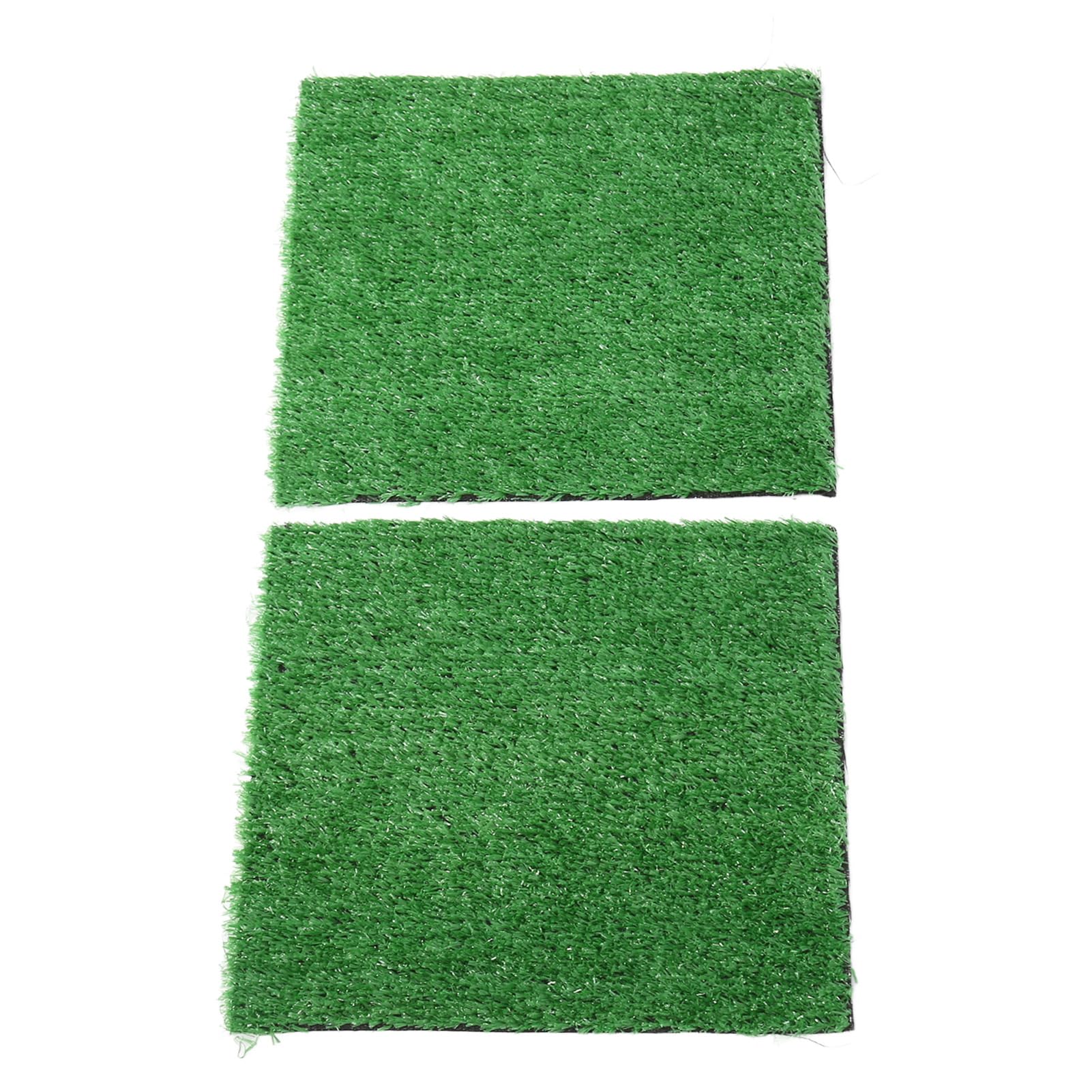 Atmungsaktive Hundetöpfchen-Grasmatte – 2er-Pack Haustier-Trainingsunterlage für den Innen- und Außenbereich, Ideal für das Training Im Welpenhaus, Leicht zu Reinigen und