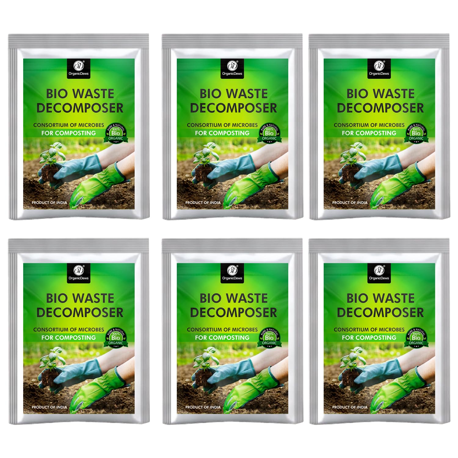 OrganicDews Bio Waste Decomposer (6 Kg) - Microbial Inoculum Accelerate Decomposition of Organic Kitchen Waste into Compost 6 Kg (B0CRS8TDZ3) Amazon Price History, Amazon Price Tracker