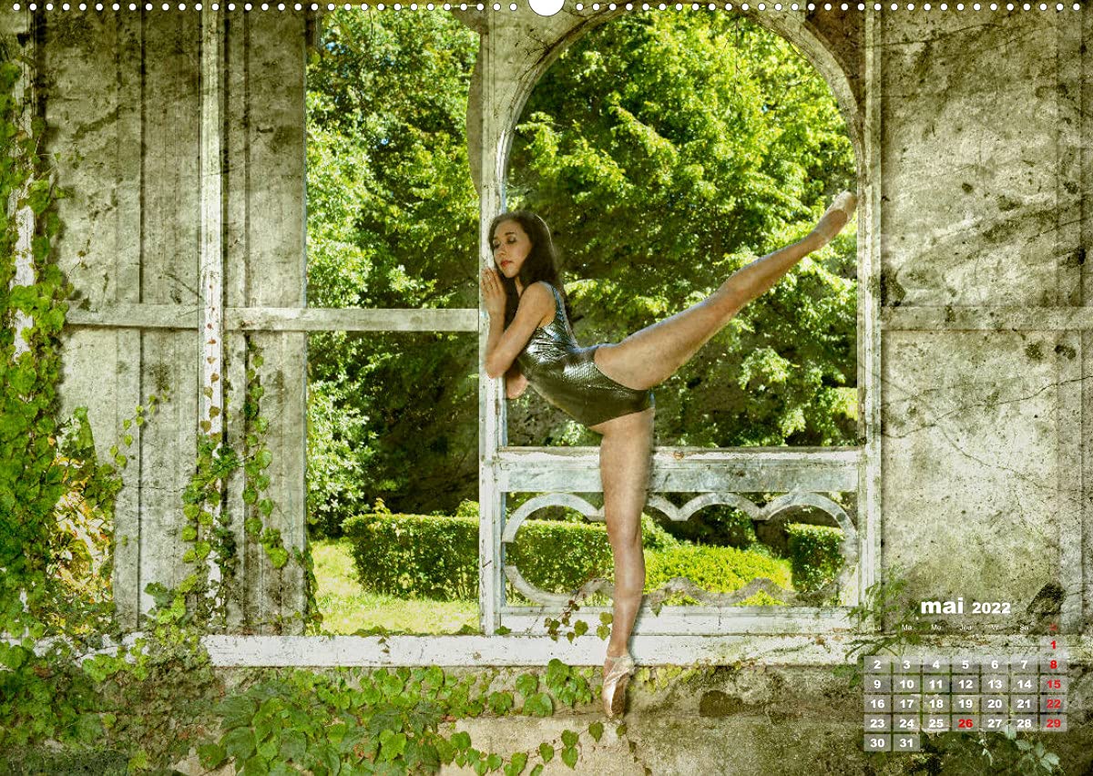 Des danseurs dans la ville 3 L'Oeil et le Mouvement (Premium, hochwertiger DIN A2 Wandkalender 2022, Kunstdruck in Hochglanz): La grâce fascinante des ... à la ville (Calendrier mensuel, 14 Pages )