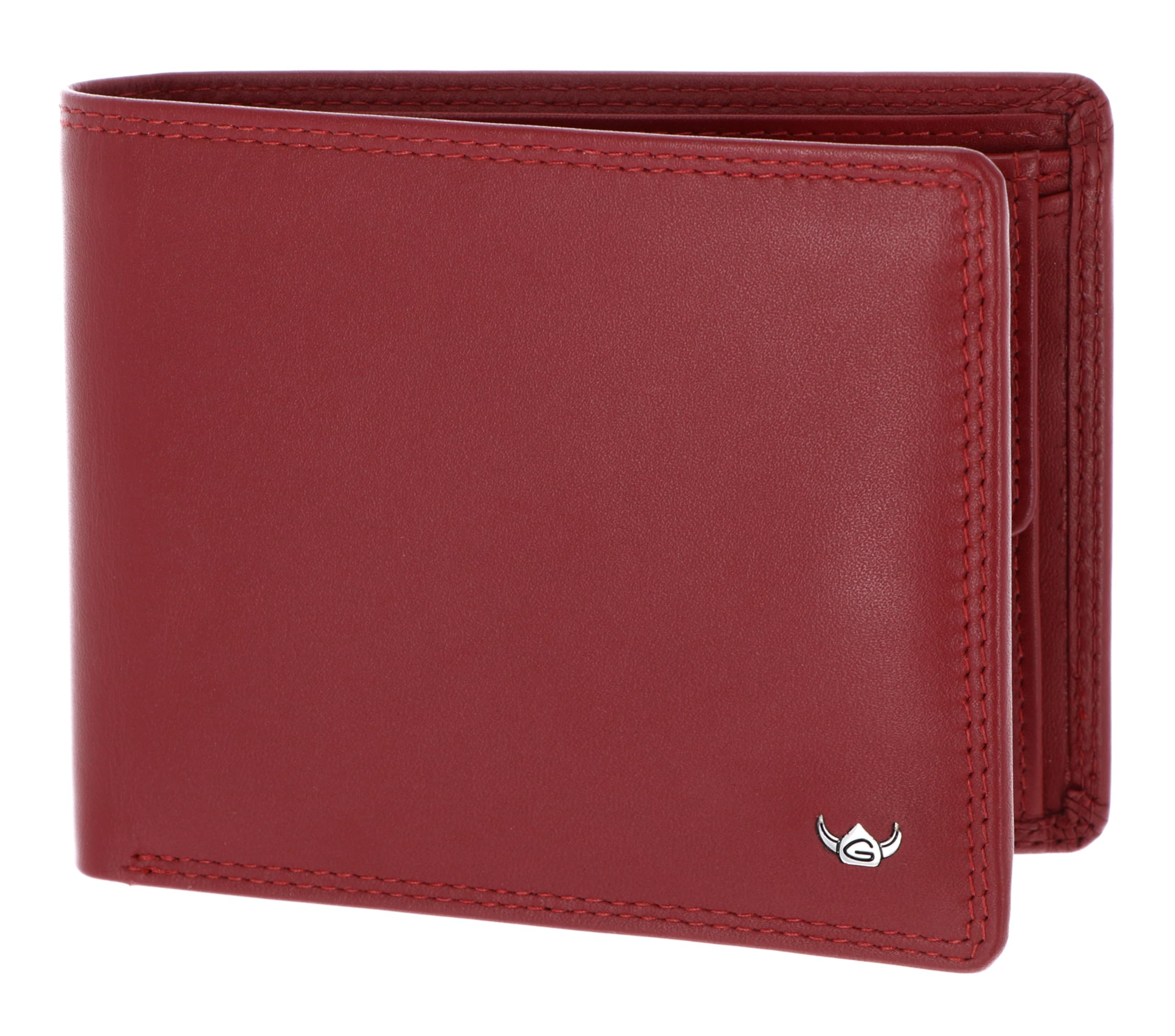 Golden Head Cuero Monedero Polo RFID Protect Scheintasche 1138 Rot Rojo Oscuro