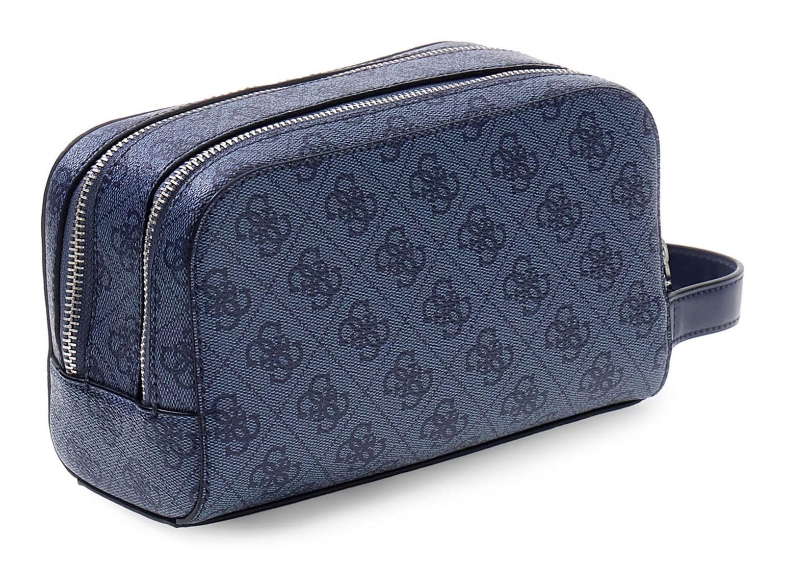 GUESS Kulturbeutel Milano Necessaire Blue Denim blau