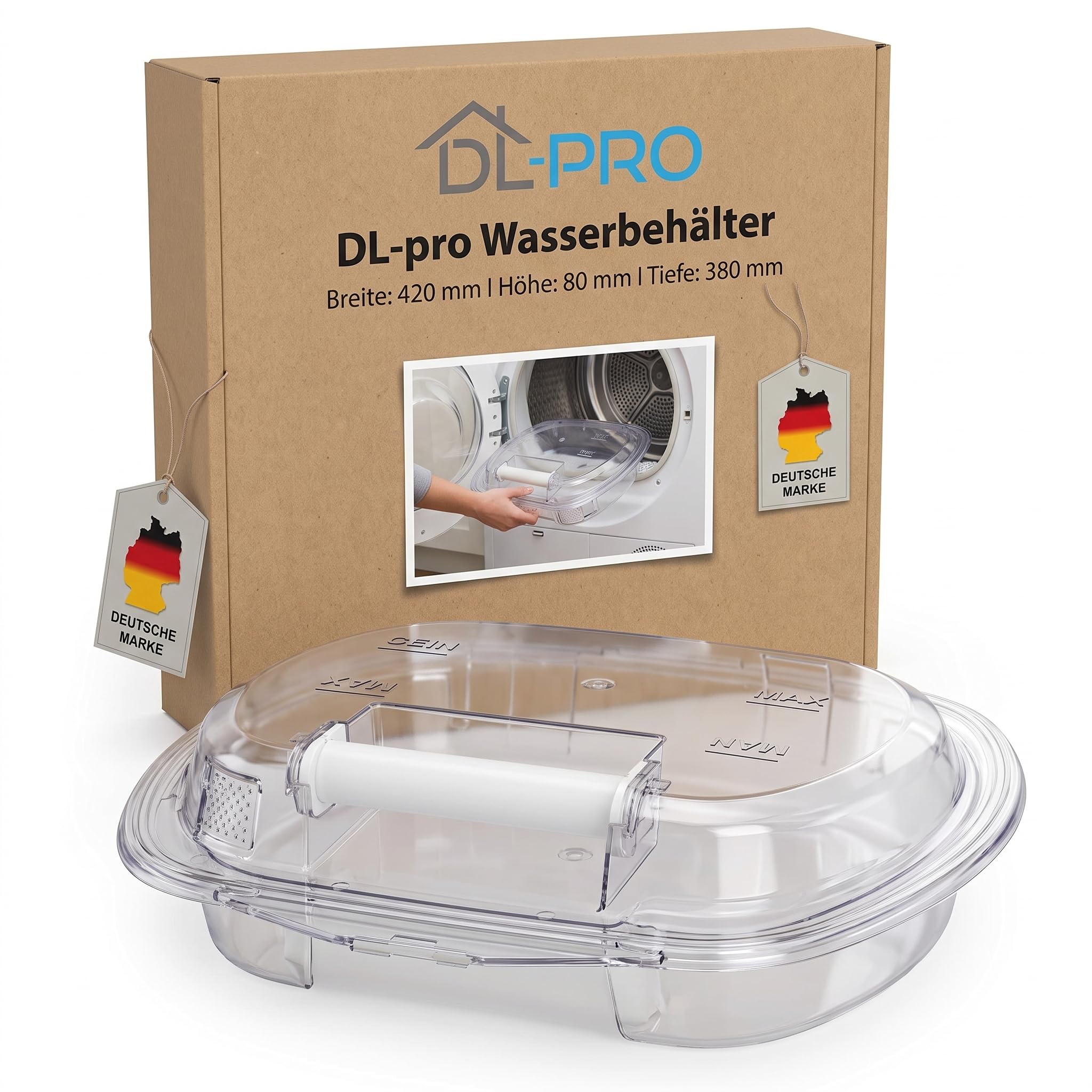 DL-PRO Wasserbehälter passend für Candy Trockner 40008542 49125480