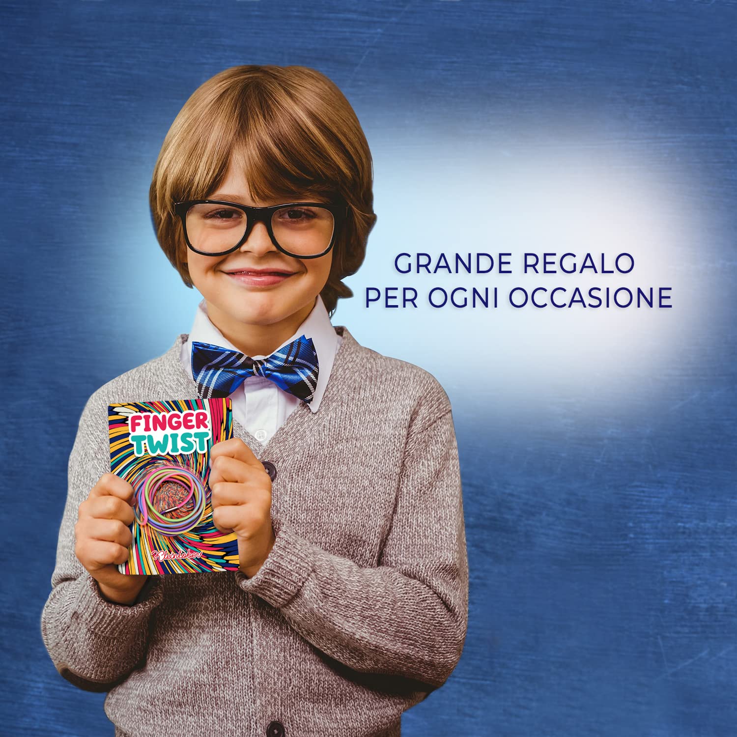 Kleintober Premium Finger Twist - Gioco di fili per bambini, con istruzioni video (lingua italiana non garantita)