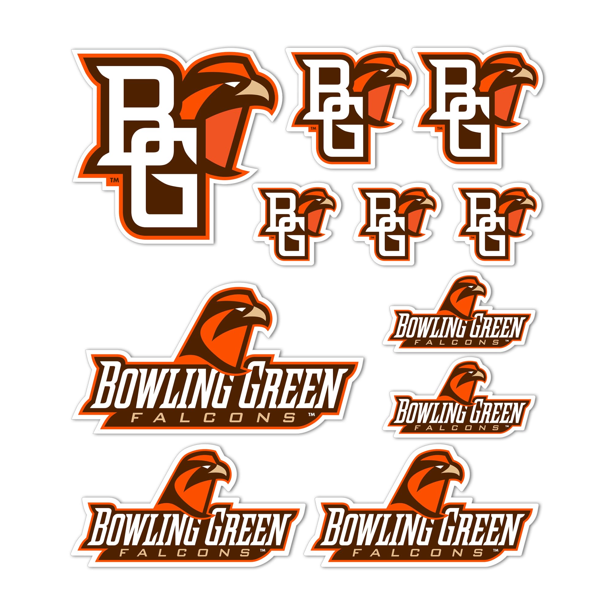 Autocollant Bowling Green State University anti-bulle et étanche pour gourde