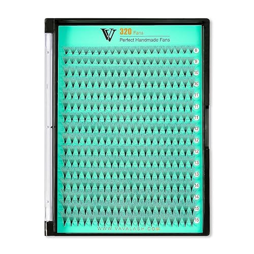 Extensiones de pestañas 3D, 4D, 5D, 6D, 8D, 9D, 10D, espesor 0,070,1 CD, rizadas, pestañas de tallo medio y largo, unidas con calor, prefabricadas,